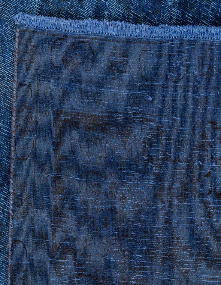 Detail image of  7' x 10'  Hand Knotted Ultra Vintage Persian Wool Rug