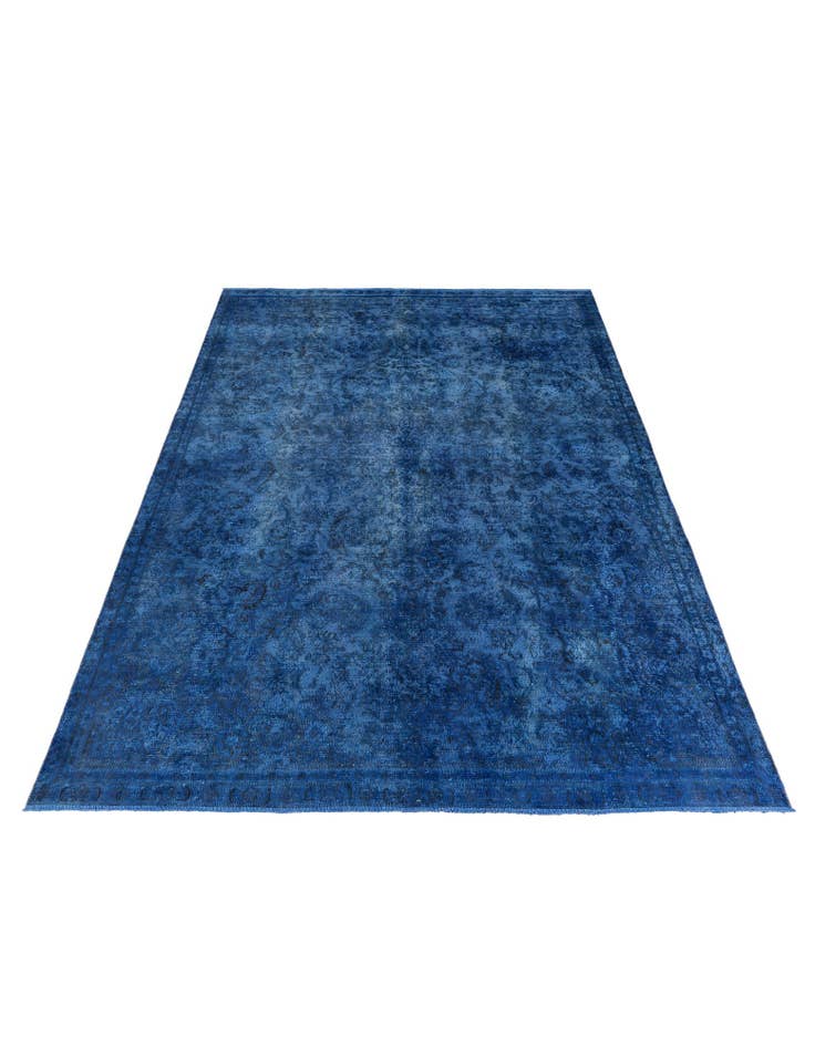 Detail image of  7' x 10'  Hand Knotted Ultra Vintage Persian Wool Rug