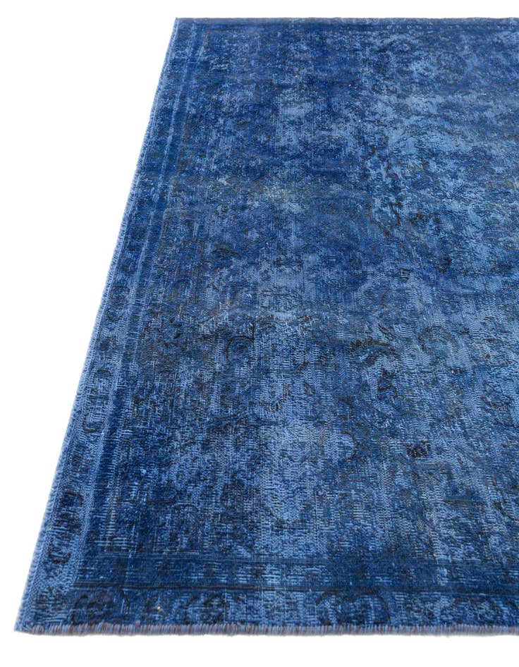 Detail image of  7' x 10'  Hand Knotted Ultra Vintage Persian Wool Rug