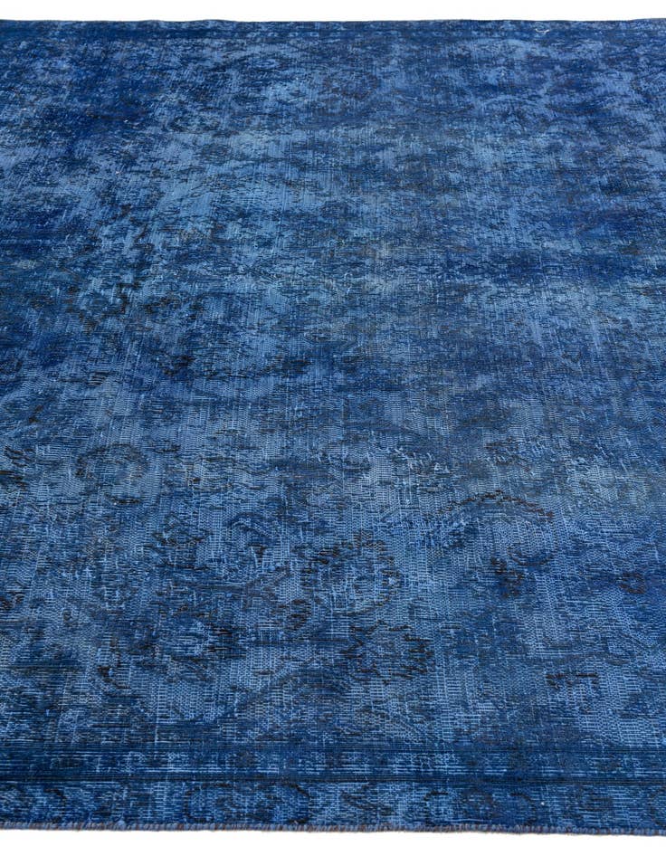 Detail image of  7' x 10'  Hand Knotted Ultra Vintage Persian Wool Rug
