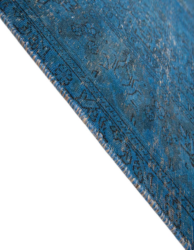 Detail image of  6' 8 x 9' 4  Hand Knotted Ultra Vintage Persian Wool Rug