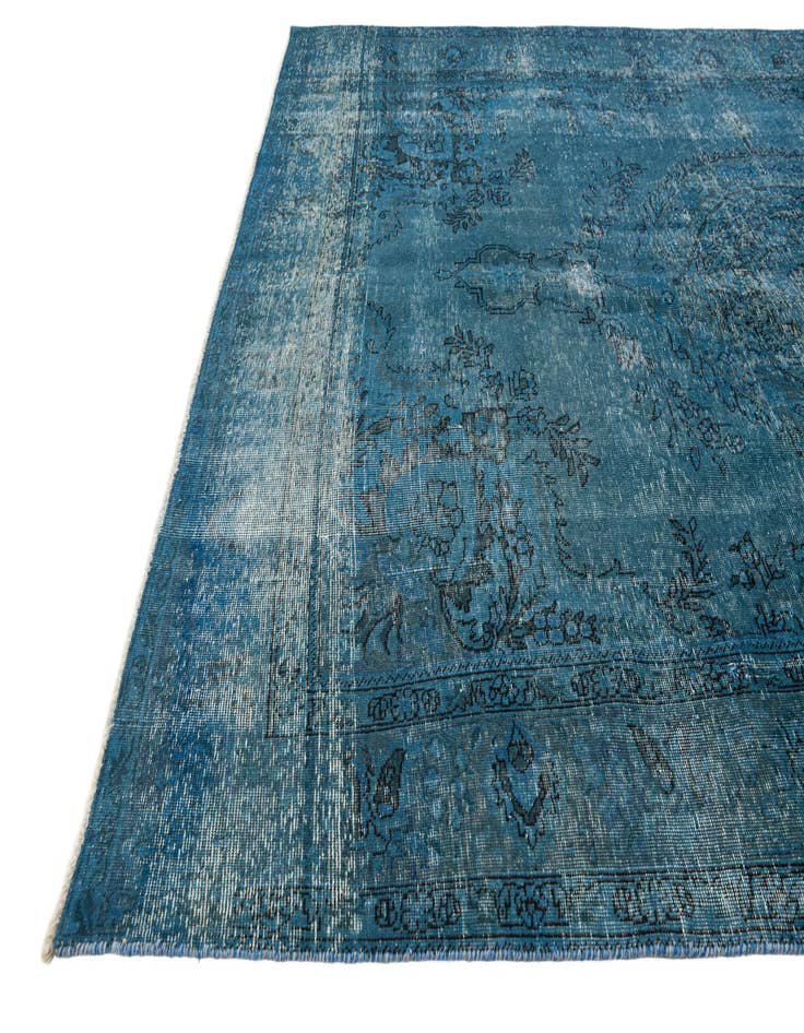Detail image of  6' 8 x 9' 6  Hand Knotted Ultra Vintage Persian Wool Rug