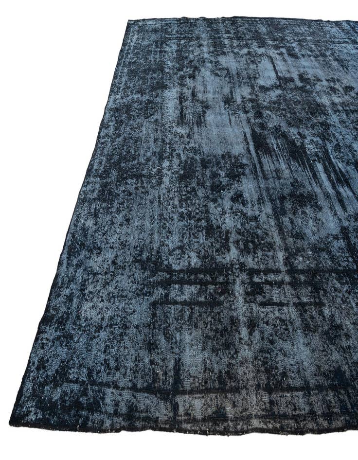 Detail image of  9' x 11' 2  Hand Knotted Ultra Vintage Persian Wool Rug