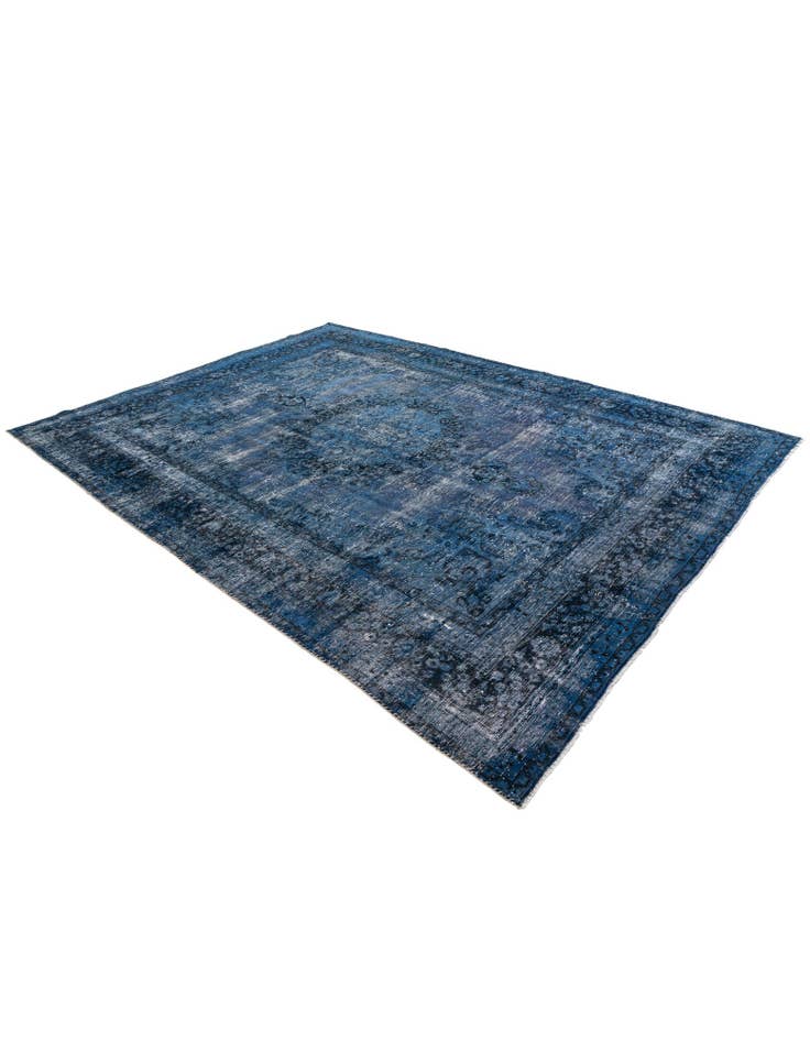 Detail image of  8' x 10' 9  Hand Knotted Ultra Vintage Persian Wool Rug