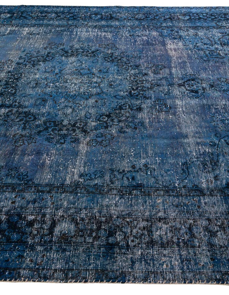 Detail image of  8' x 10' 9  Hand Knotted Ultra Vintage Persian Wool Rug