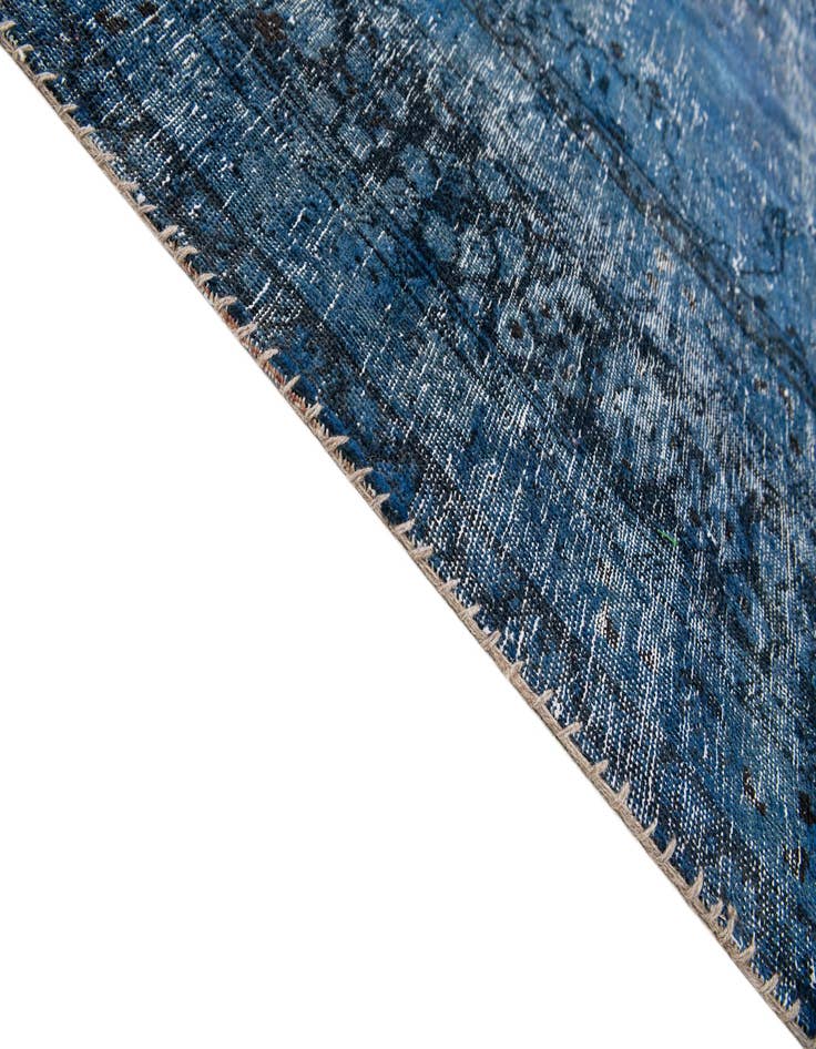 Detail image of  8' x 10' 9  Hand Knotted Ultra Vintage Persian Wool Rug