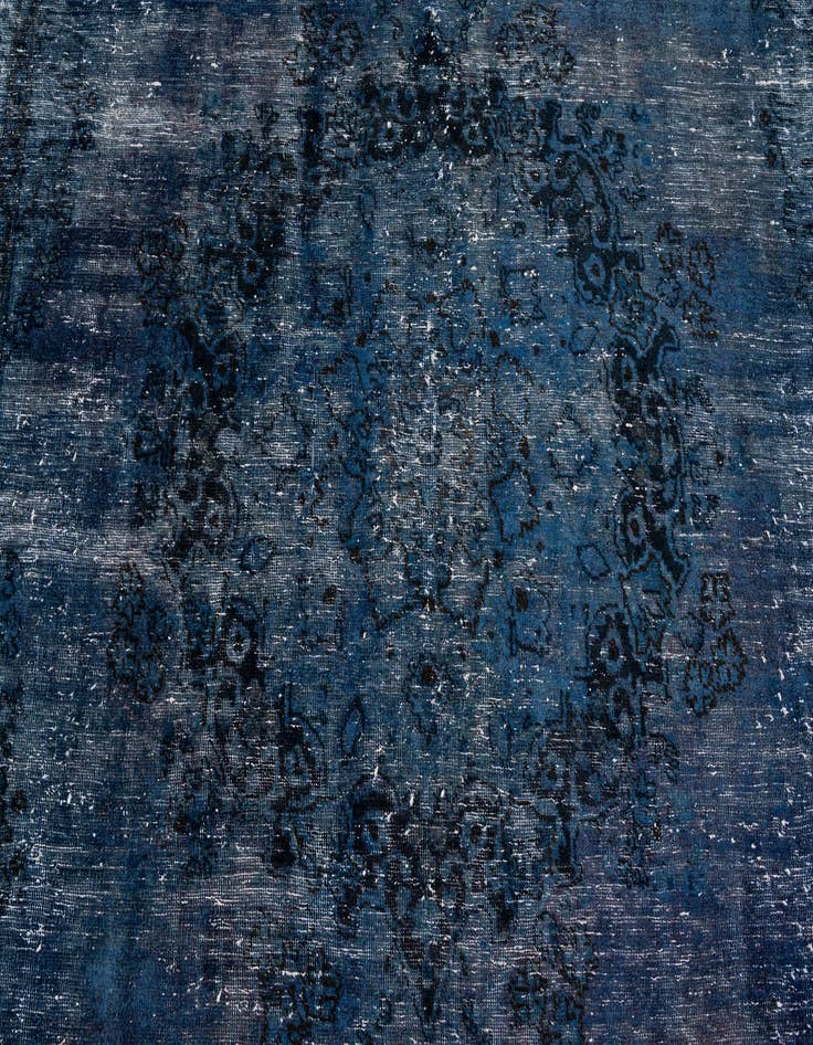 Detail image of  8' x 10' 9  Hand Knotted Ultra Vintage Persian Wool Rug