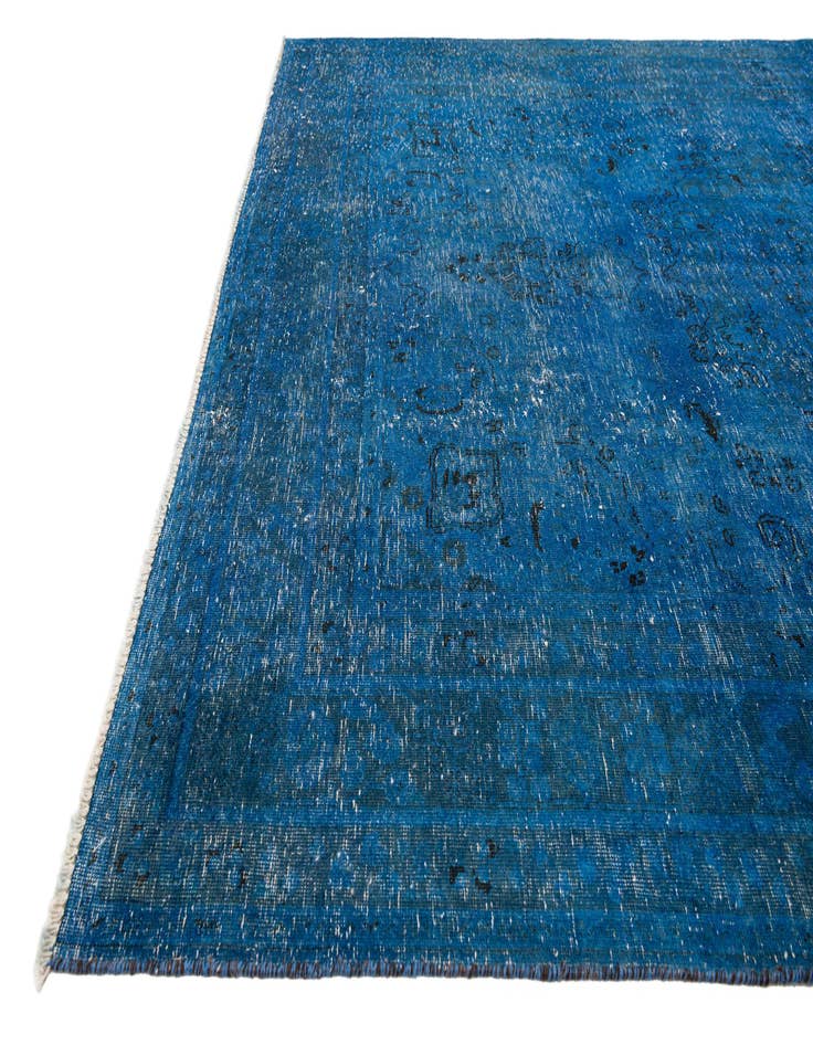 Detail image of  6' 2 x 9' 5  Hand Knotted Ultra Vintage Persian Wool Rug