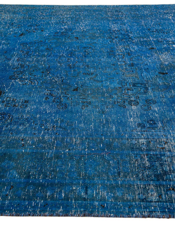 Detail image of  6' 2 x 9' 5  Hand Knotted Ultra Vintage Persian Wool Rug