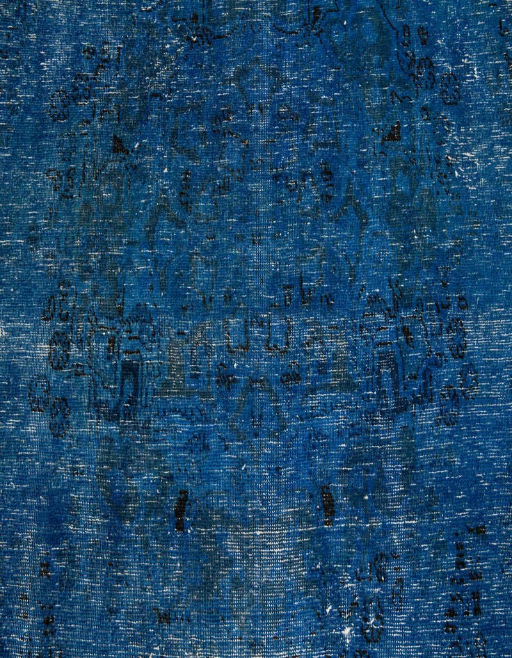 Detail image of  6' 2 x 9' 5  Hand Knotted Ultra Vintage Persian Wool Rug