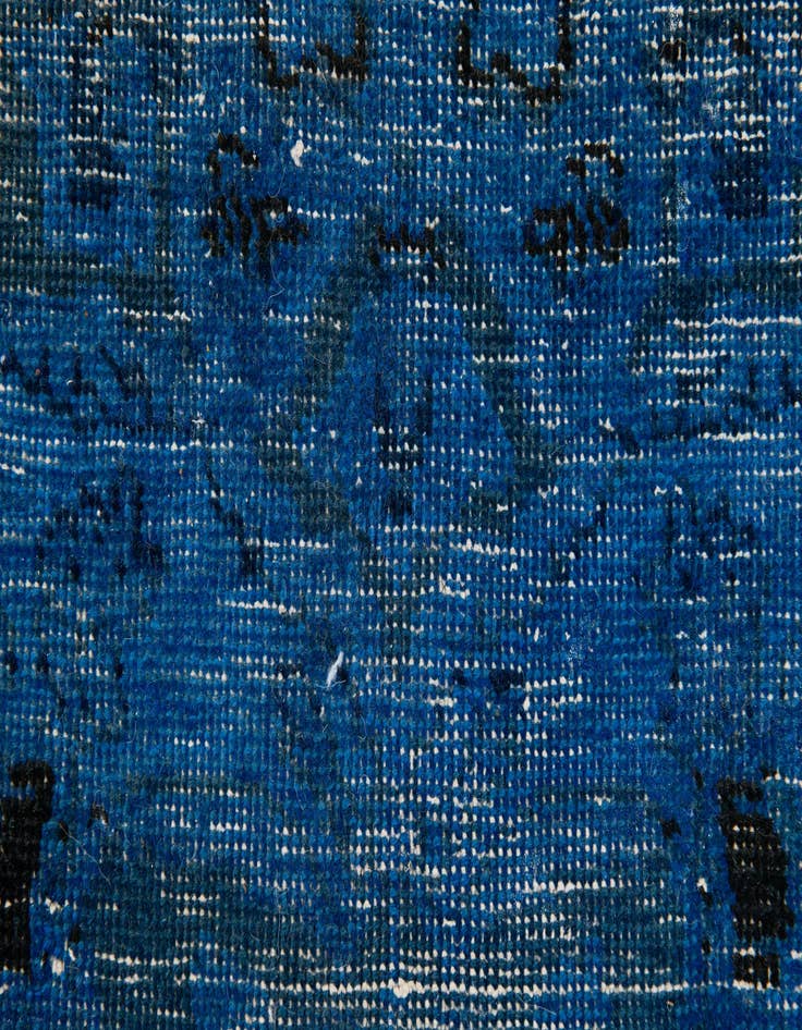 Detail image of  6' 2 x 9' 5  Hand Knotted Ultra Vintage Persian Wool Rug