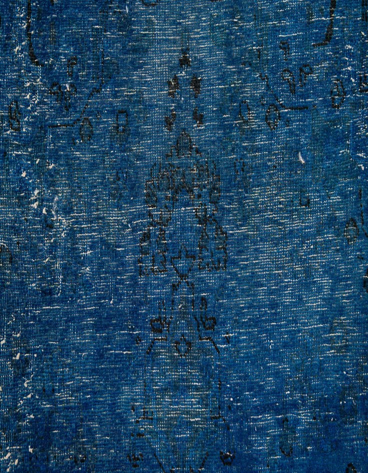 Detail image of  6' 2 x 9' 5  Hand Knotted Ultra Vintage Persian Wool Rug