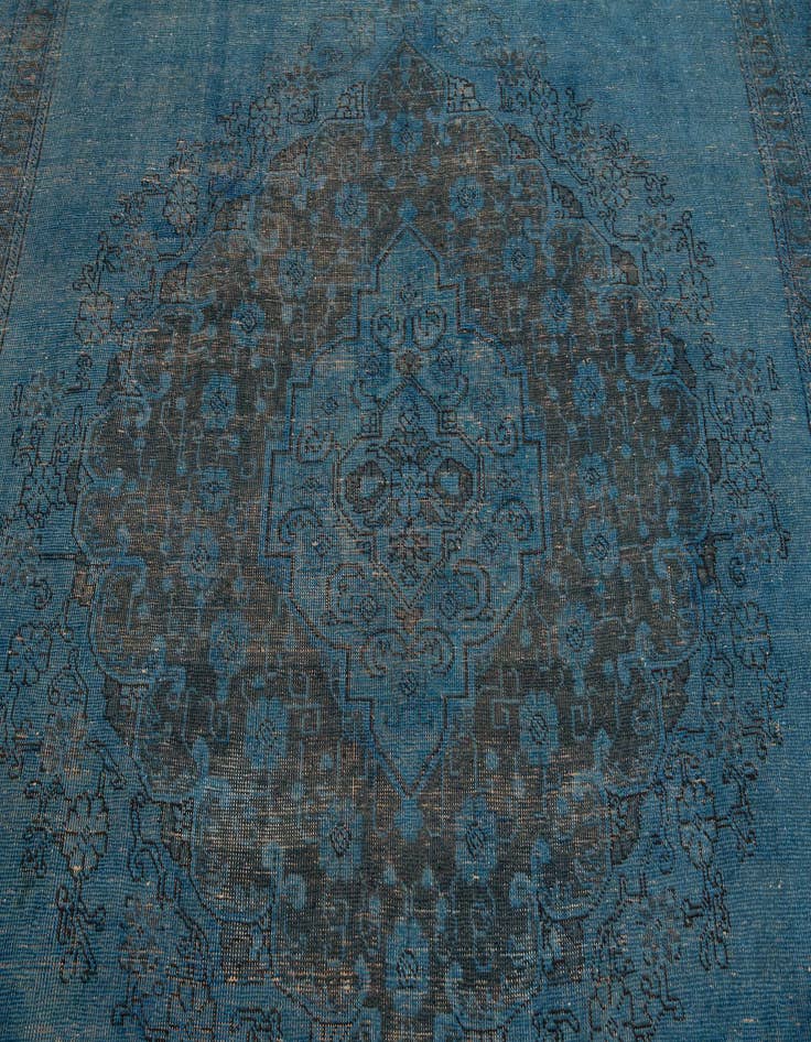 Detail image of  9' 7 x 12' 7  Hand Knotted Ultra Vintage Persian Wool Rug