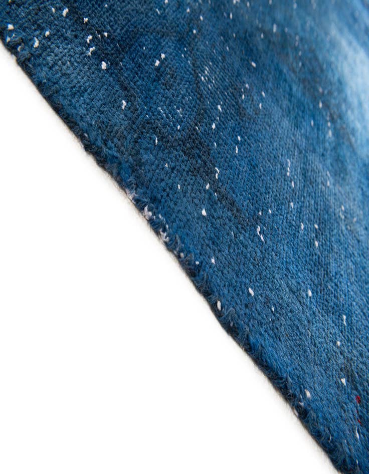 Detail image of  6' 3 x 9' 7  Hand Knotted Ultra Vintage Persian Wool Rug