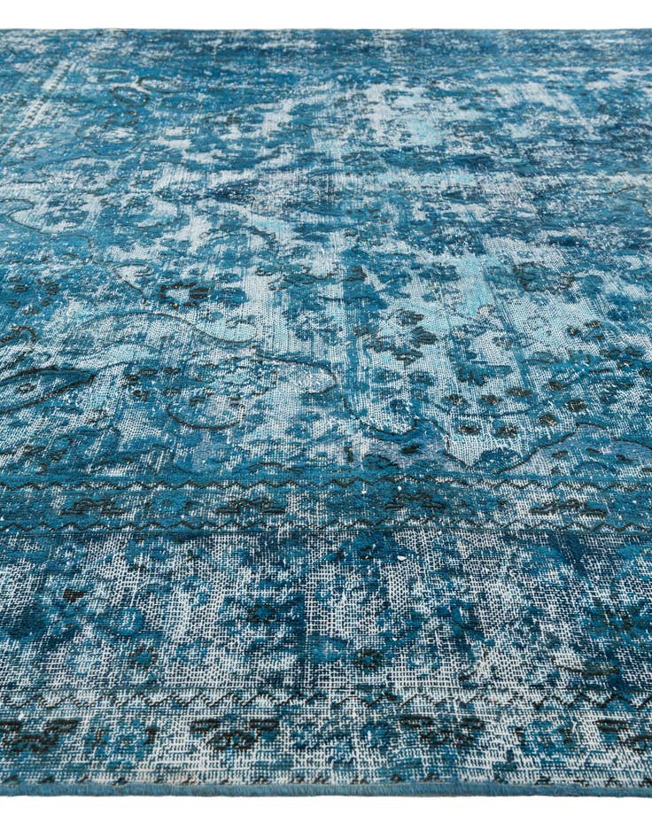 Detail image of  9' x 12'  Hand Knotted Ultra Vintage Persian Wool Rug