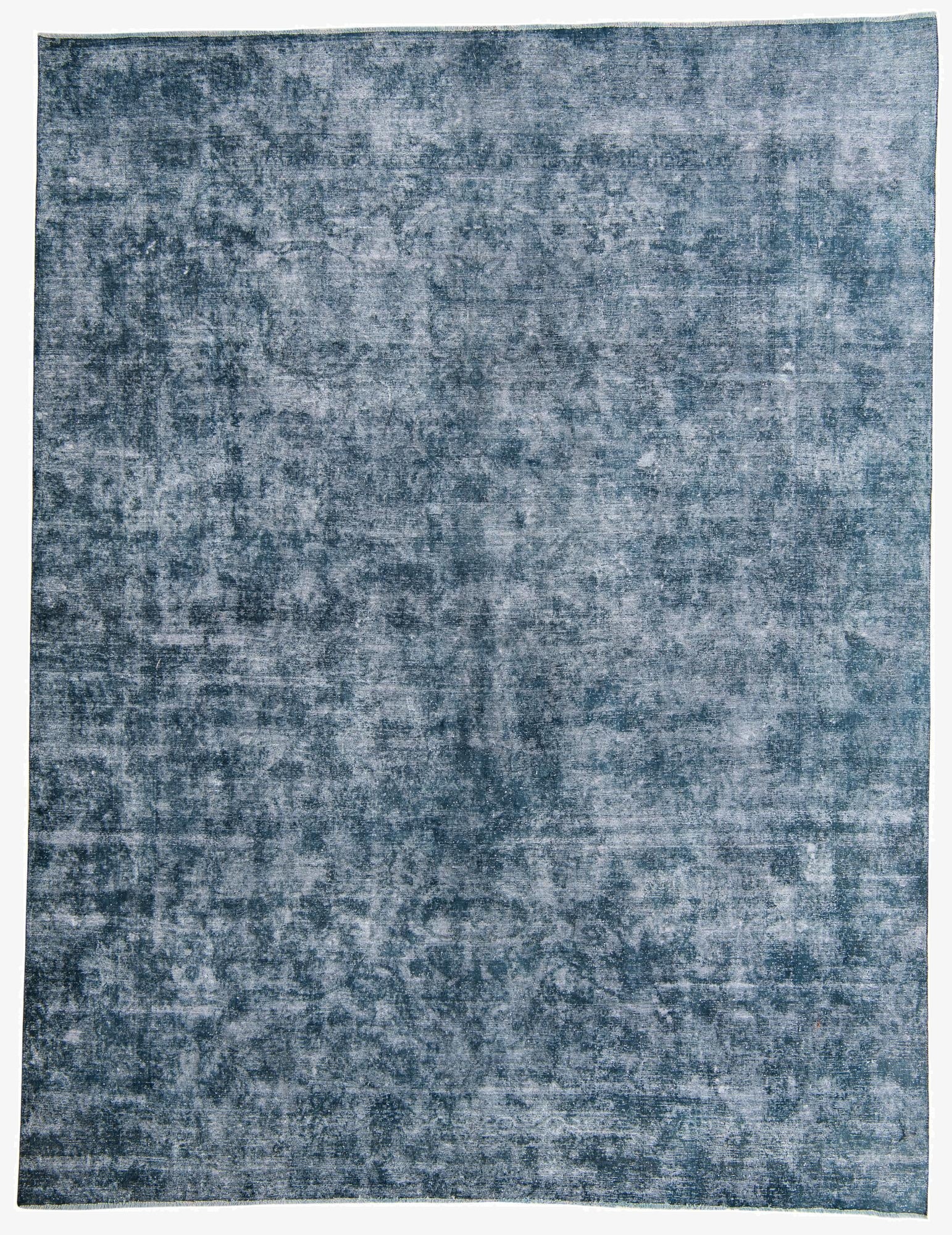  9' 5 x 12' 2  Hand Knotted Ultra Vintage Persian Wool Rug