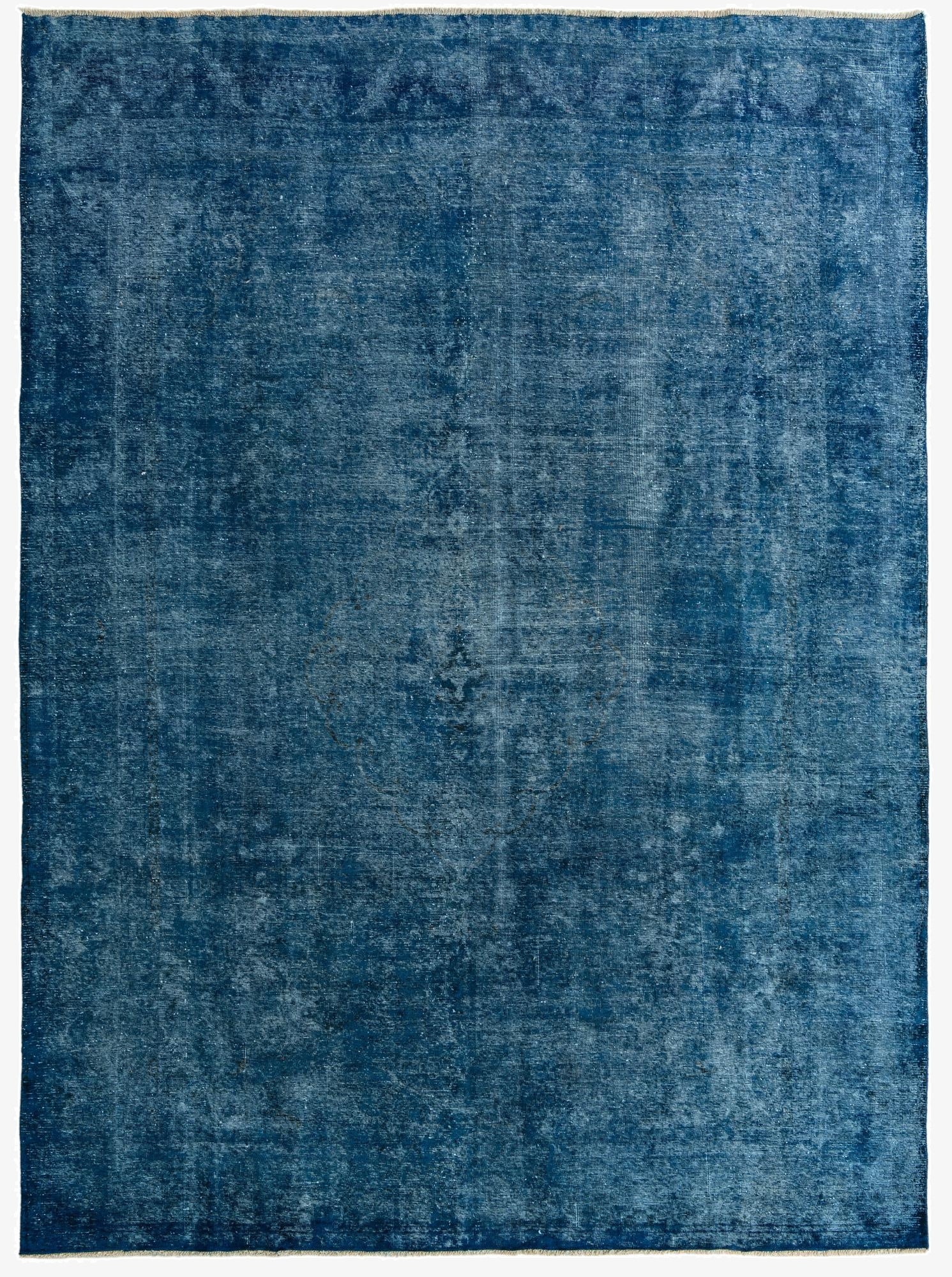  9' 7 x 12' 9  Hand Knotted Ultra Vintage Persian Wool Rug