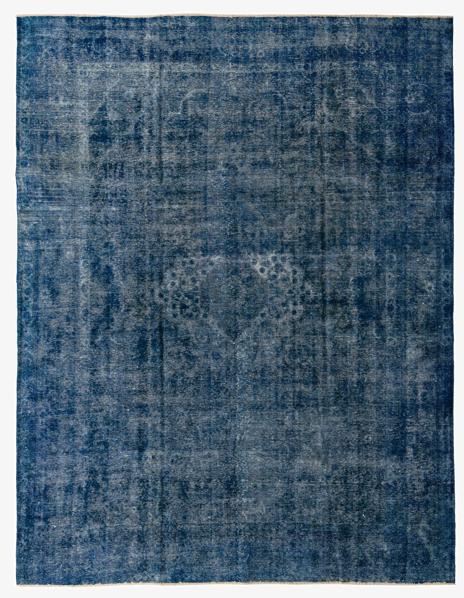  9' 10 x 13'  Hand Knotted Ultra Vintage Persian Wool Rug