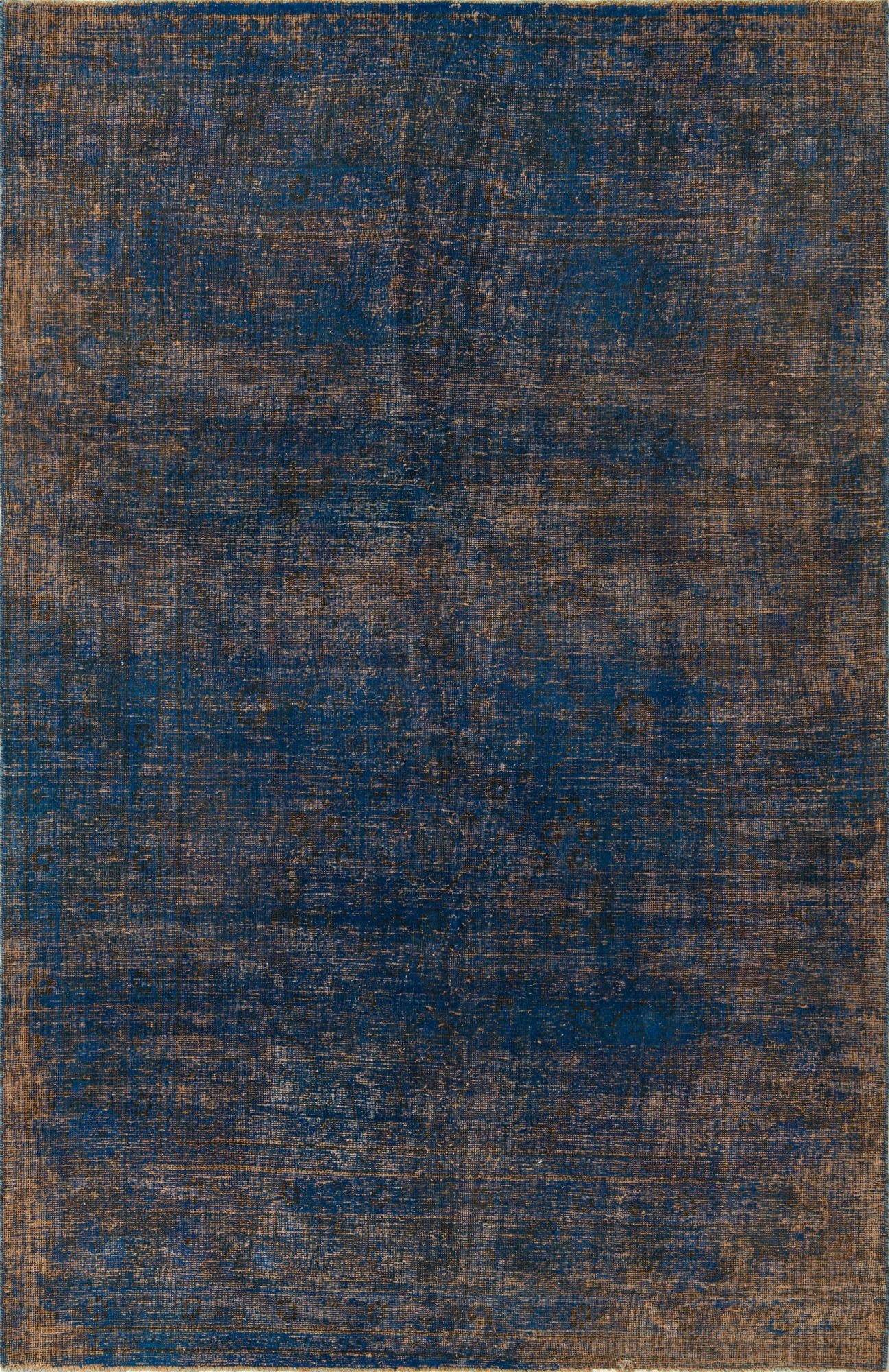  6' 10 x 10' 6  Hand Knotted Ultra Vintage Persian Wool Rug