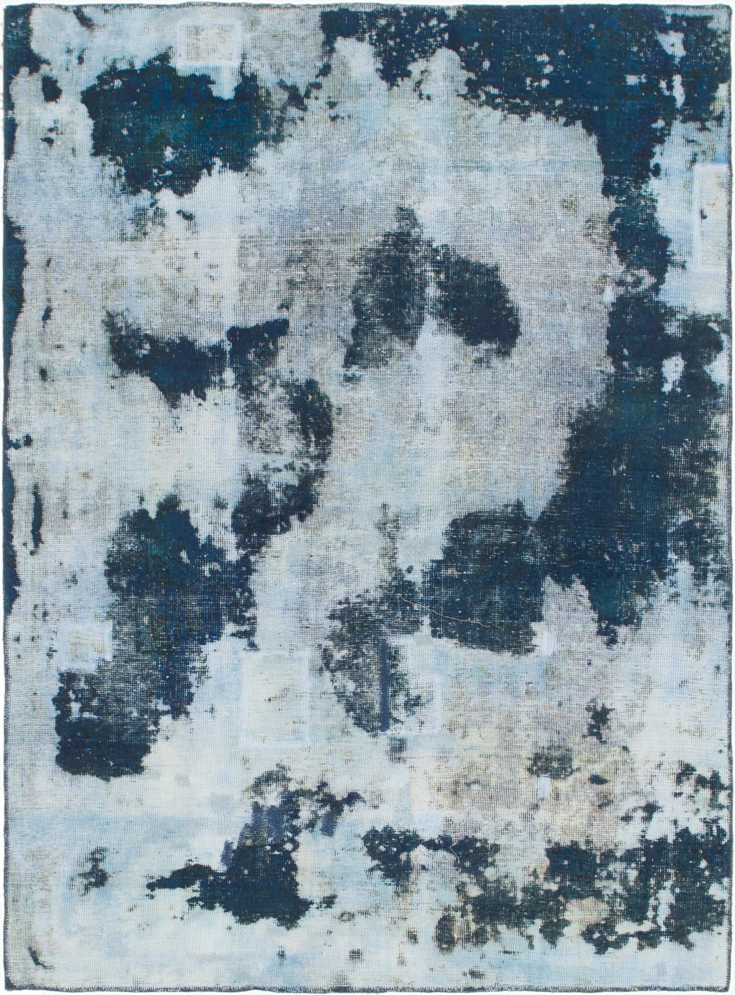  5' 2 x 7'  Hand Knotted Ultra Vintage Persian Wool Rug