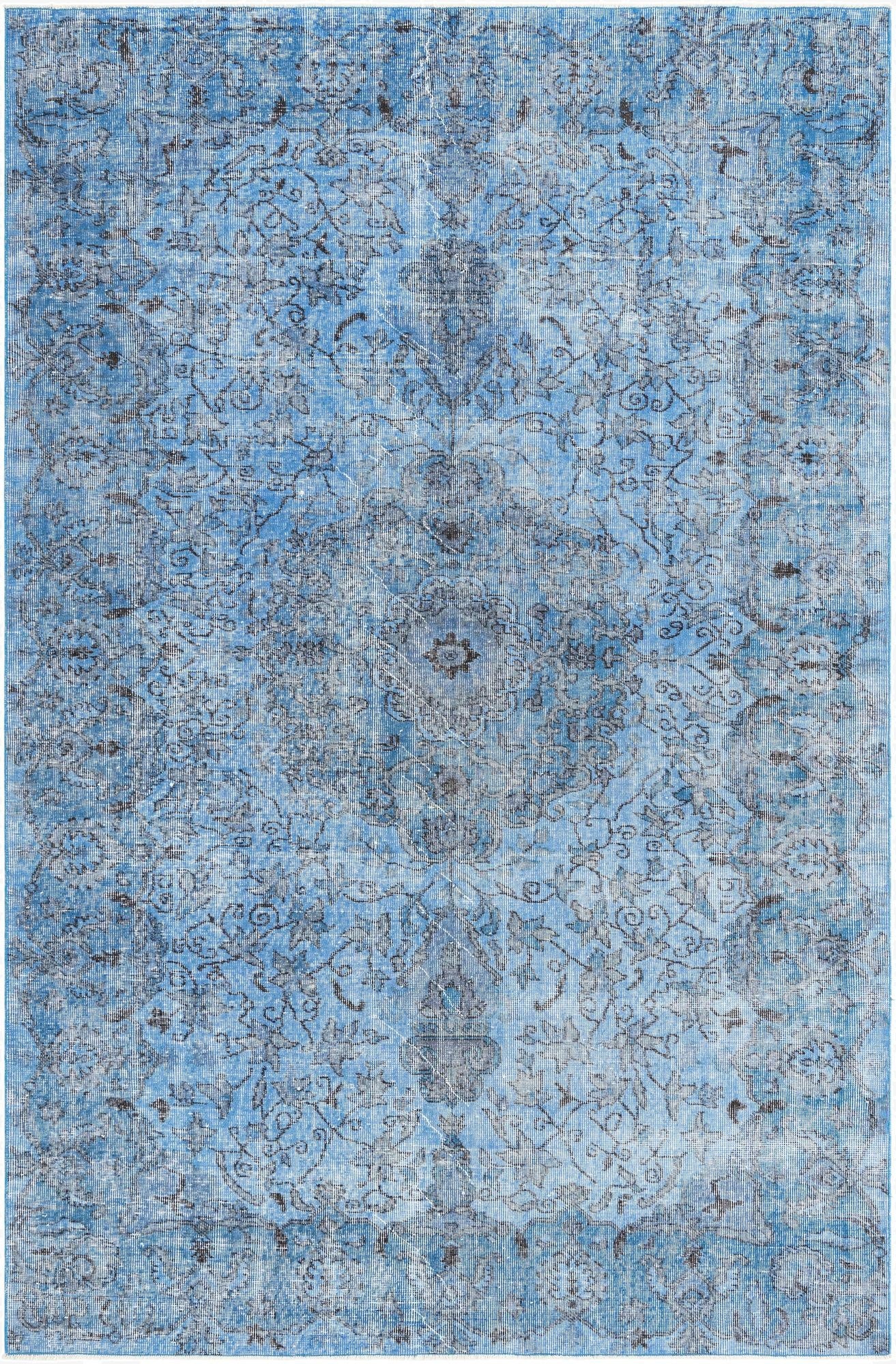  6' 4 x 9' 10 Ultra Vintage Wool Rug