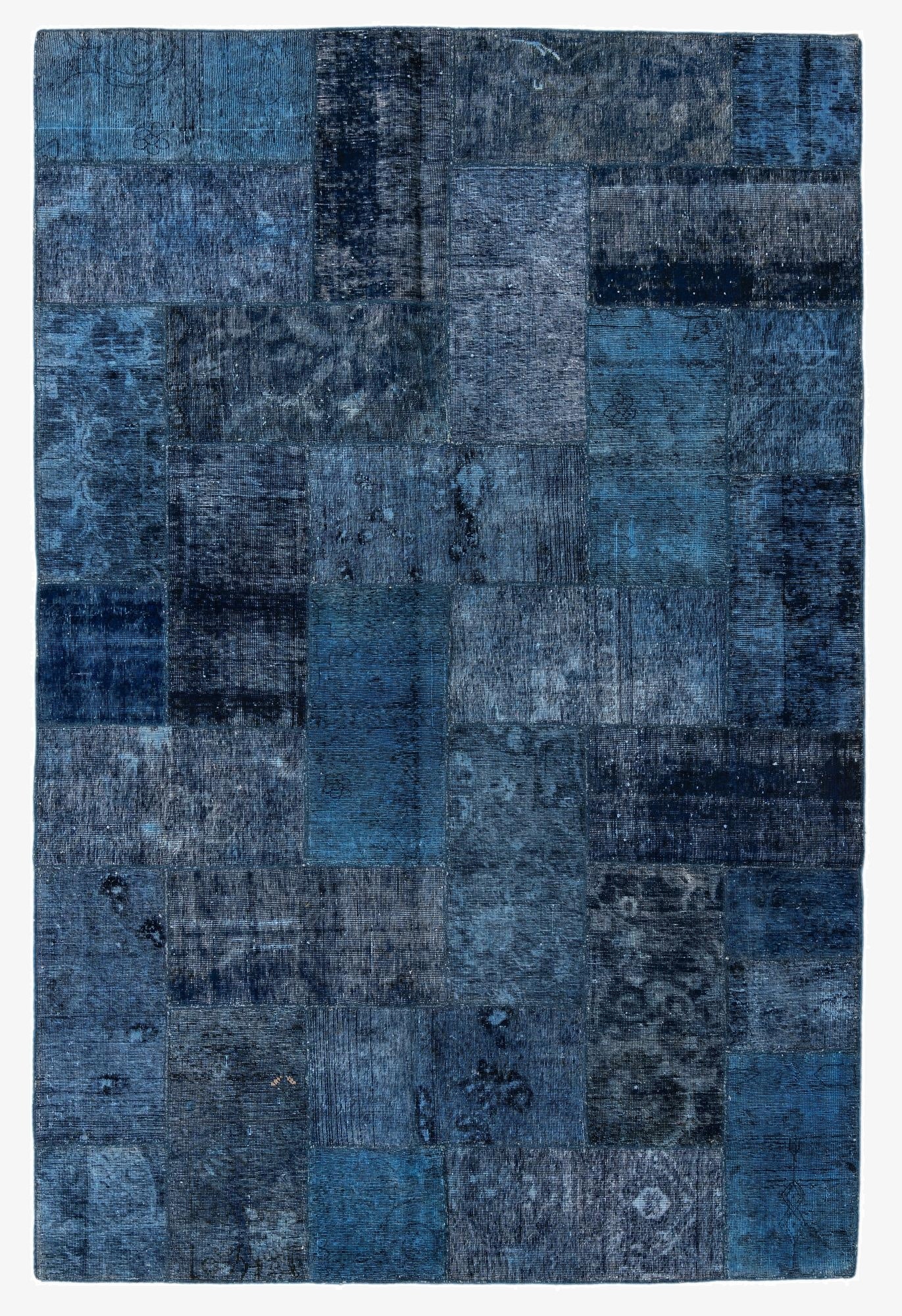  6' 10 x 10' 4  Hand Knotted Ultra Vintage Persian Wool Rug