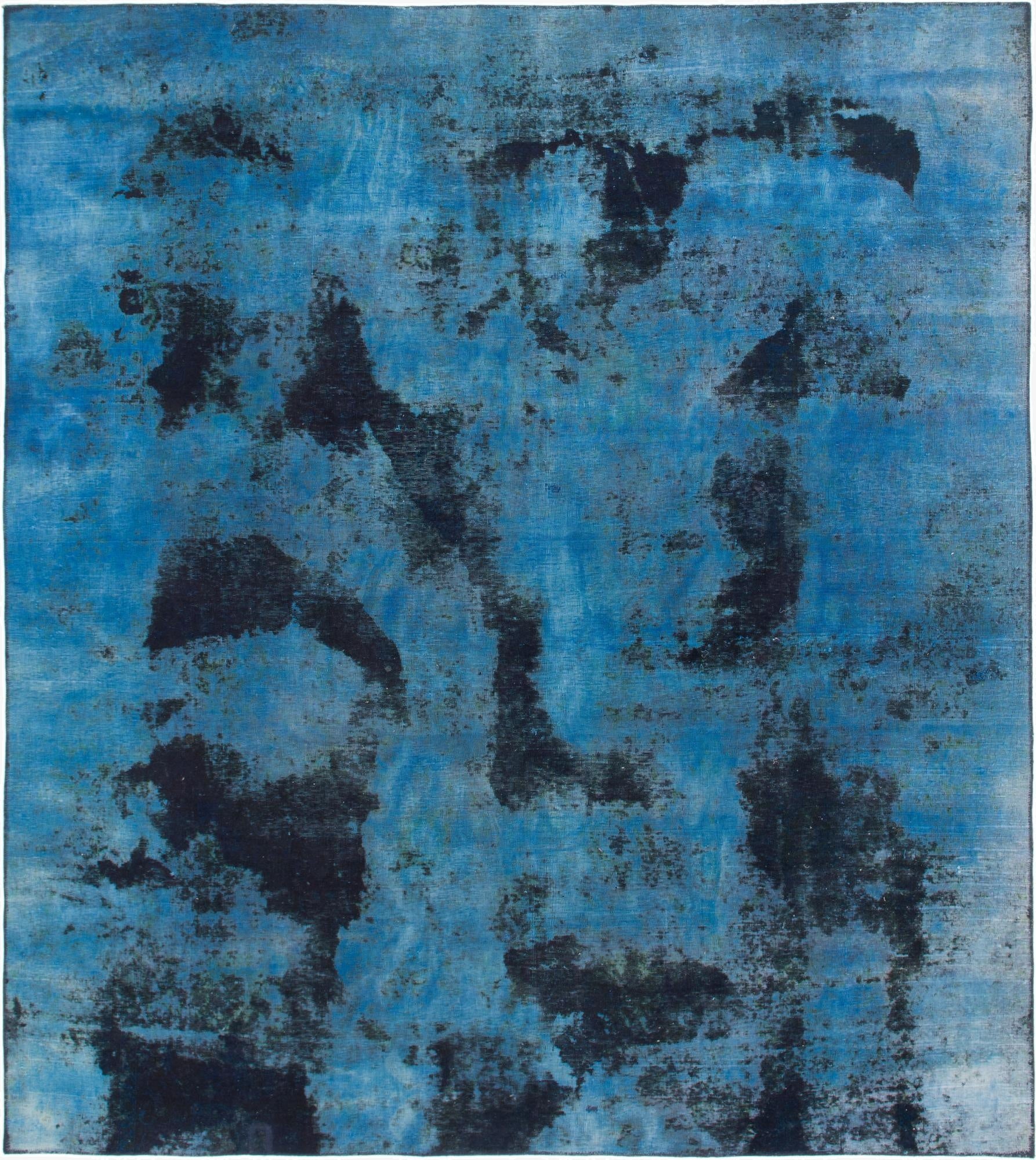  9' x 10' 2  Hand Knotted Ultra Vintage Persian Wool Rug