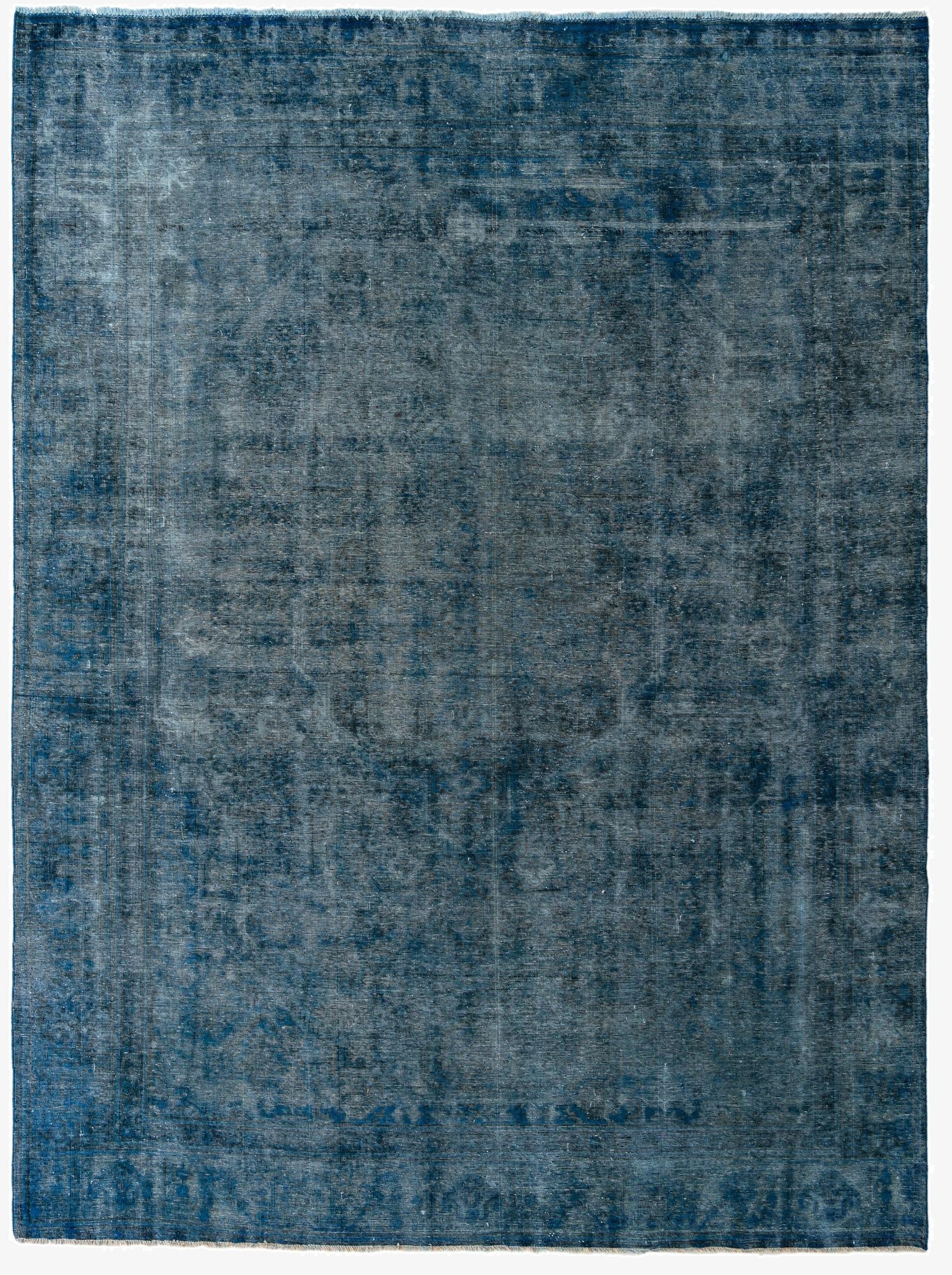  9' 5 x 12' 8  Hand Knotted Ultra Vintage Persian Wool Rug