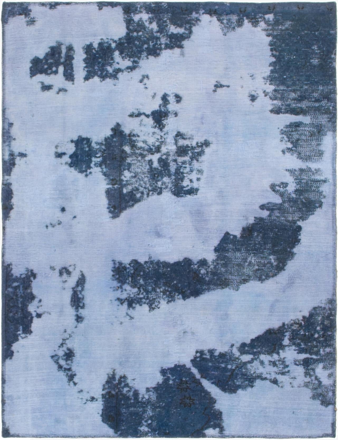  3' 8 x 4' 10  Hand Knotted Ultra Vintage Persian Wool Rug