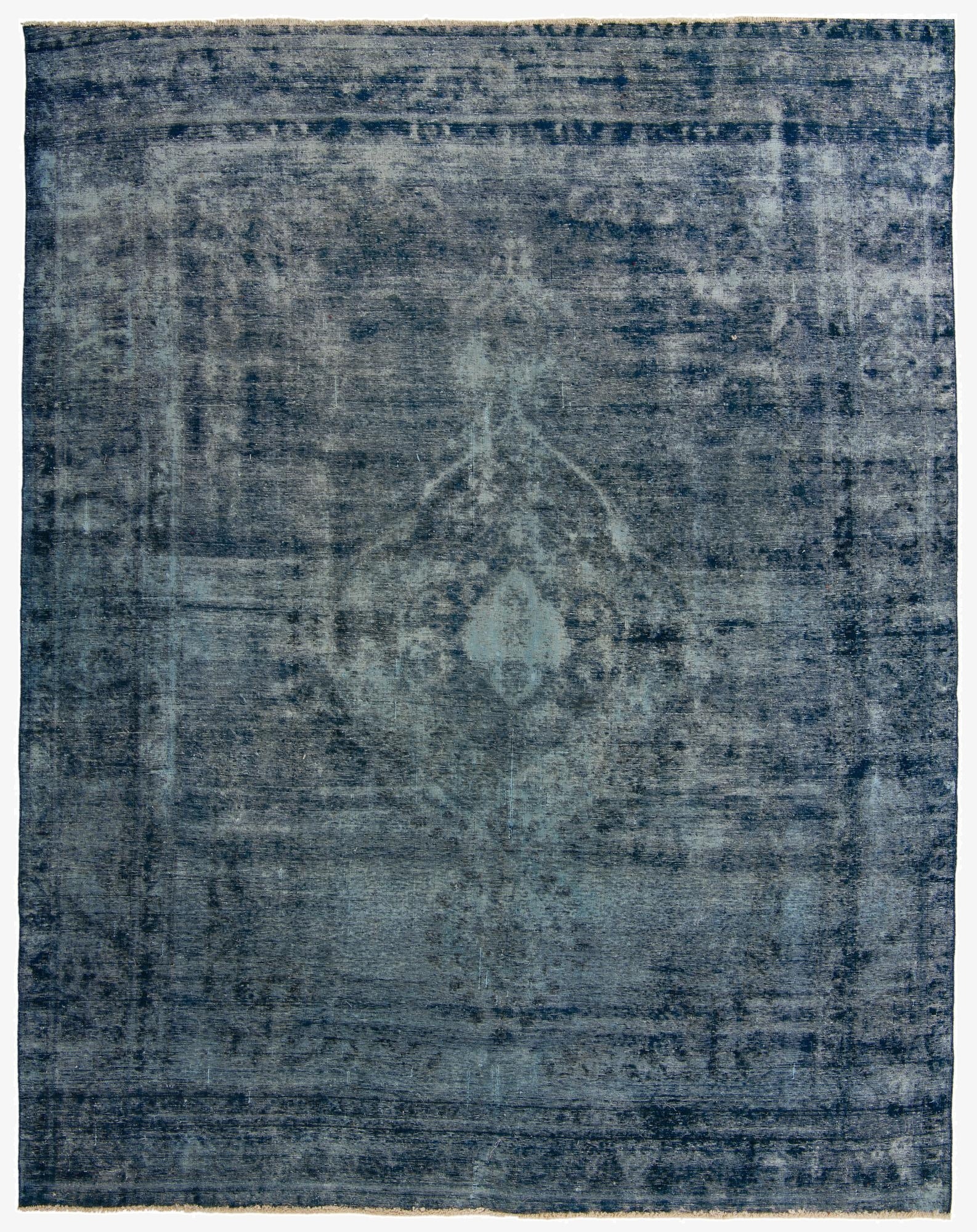  9' 10 x 12' 2  Hand Knotted Ultra Vintage Persian Wool Rug