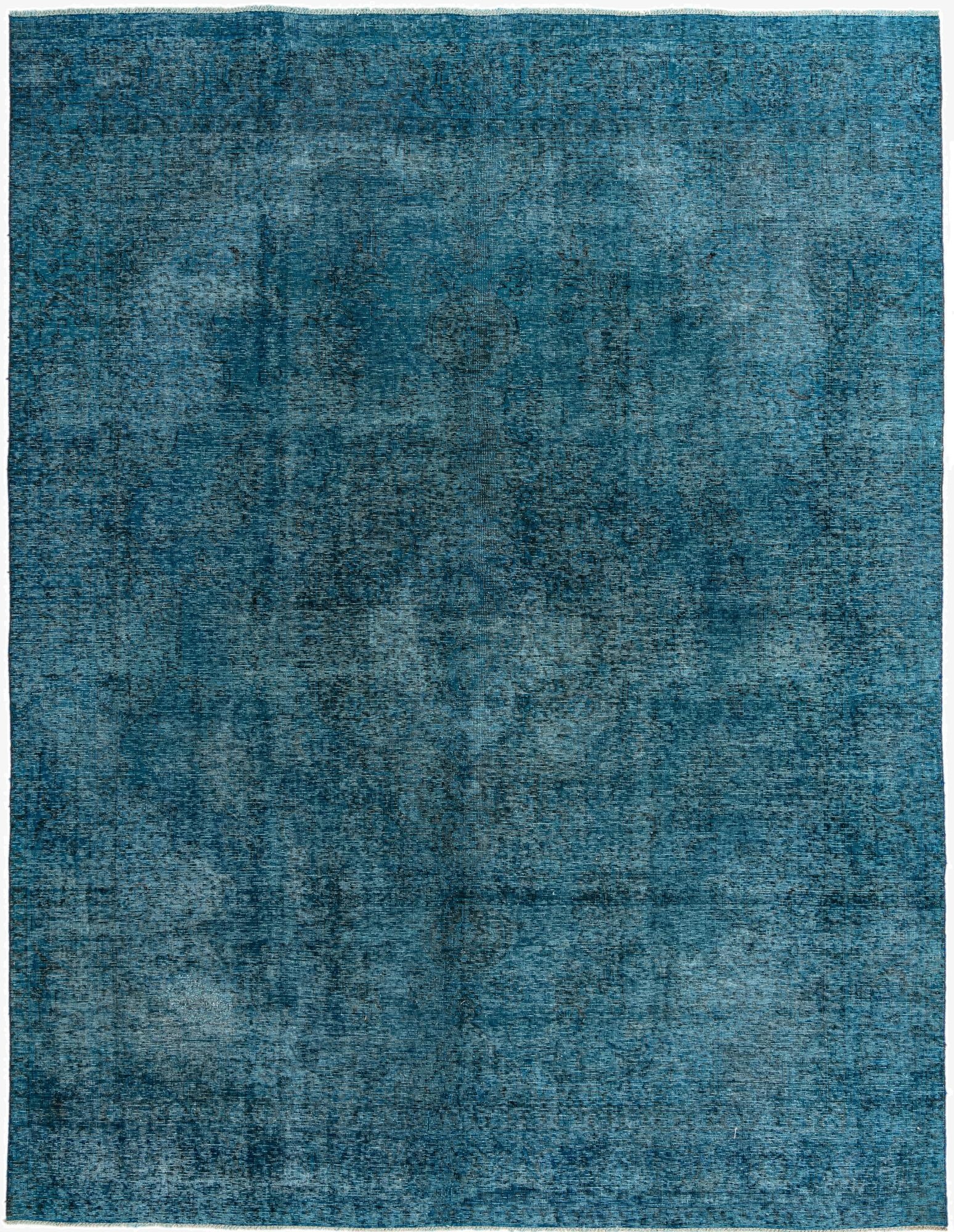  9' 3 x 12' 6  Hand Knotted Ultra Vintage Persian Wool Rug