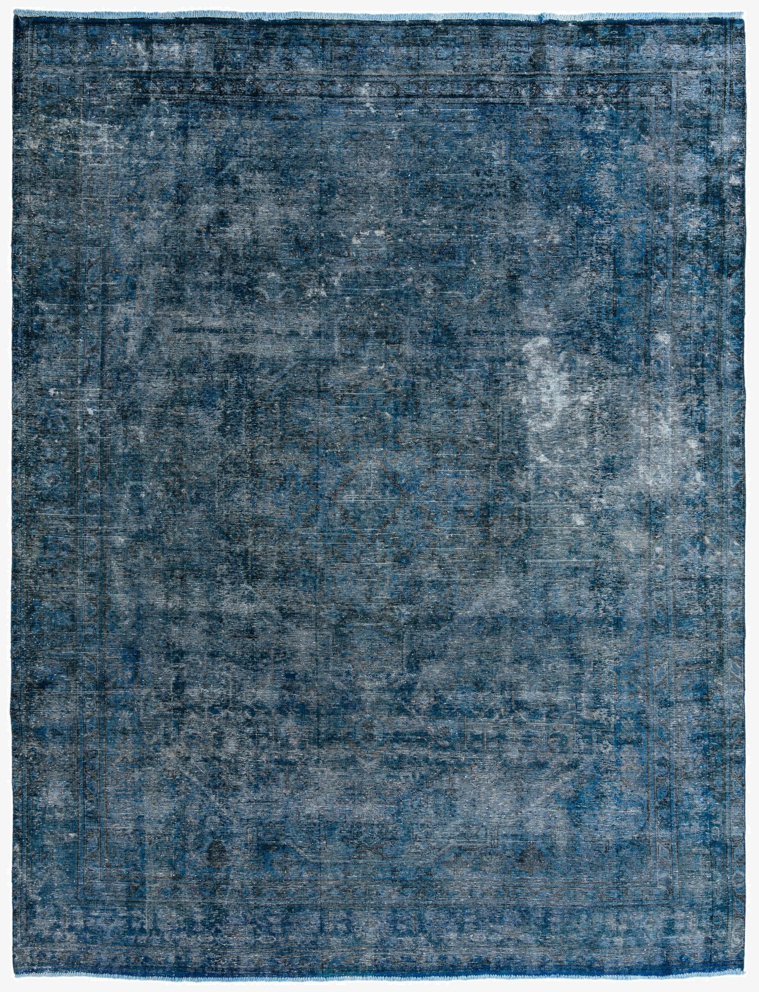  9' 6 x 12' 4  Hand Knotted Ultra Vintage Persian Wool Rug