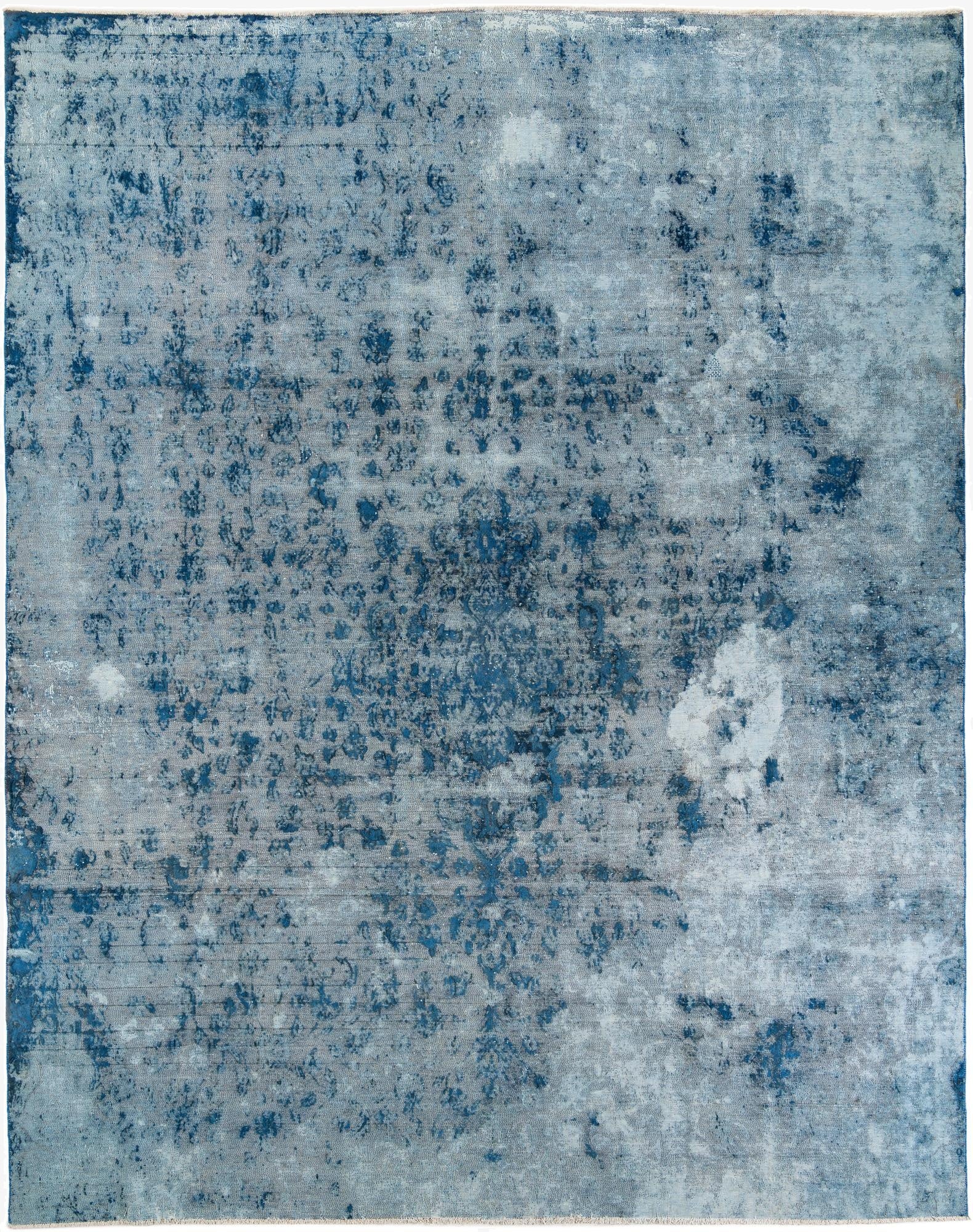  9' 4 x 11' 10  Hand Knotted Ultra Vintage Persian Wool Rug