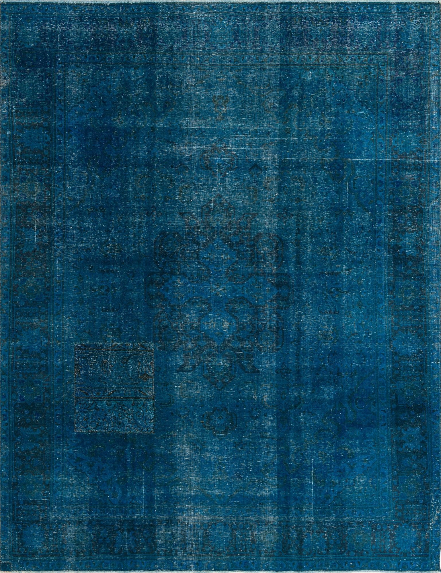  10' x 13'  Hand Knotted Ultra Vintage Persian Wool Rug