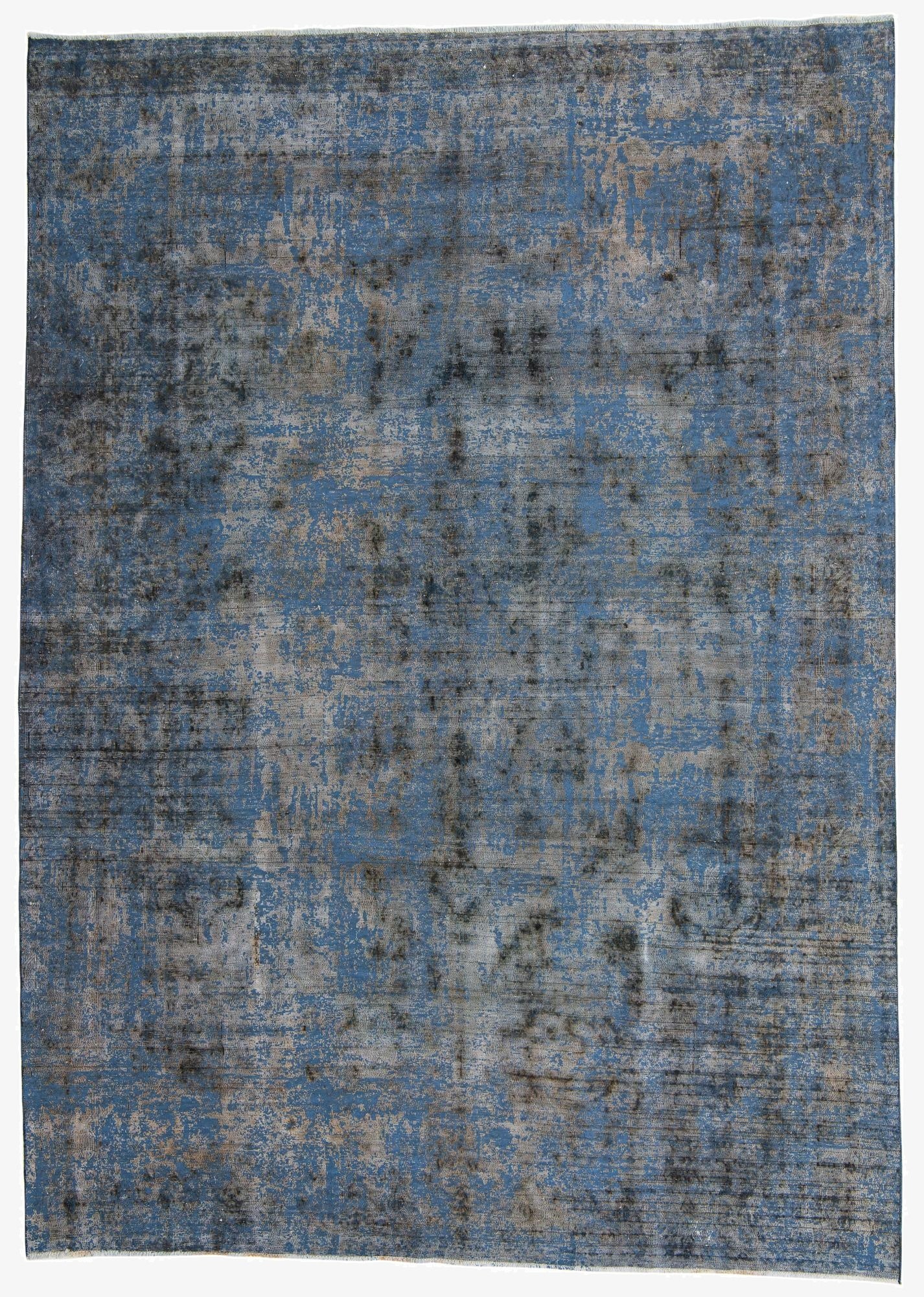  8' 9 x 12' 3  Hand Knotted Ultra Vintage Persian Wool Rug