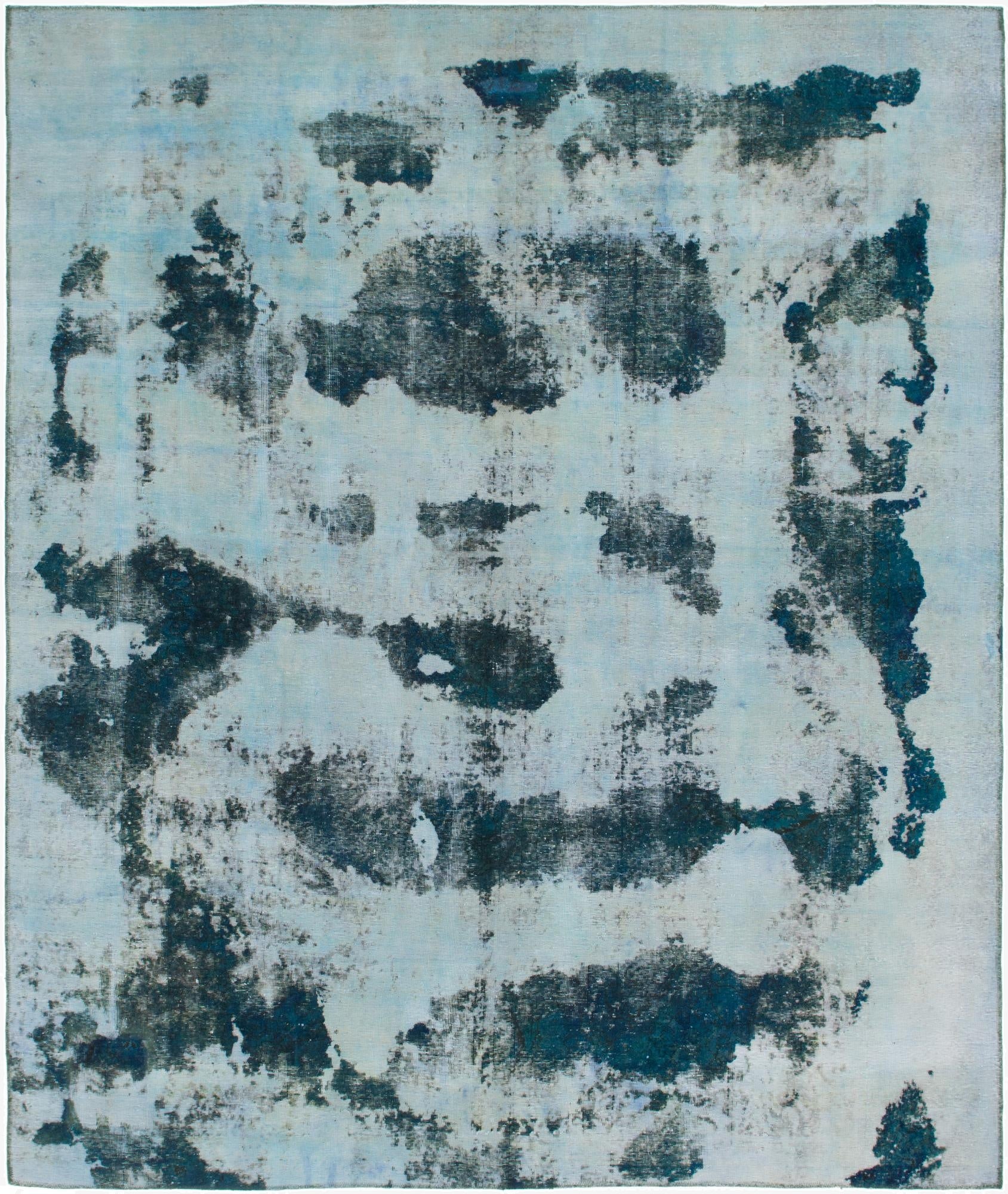  9' 3 x 11'  Hand Knotted Ultra Vintage Persian Wool Rug