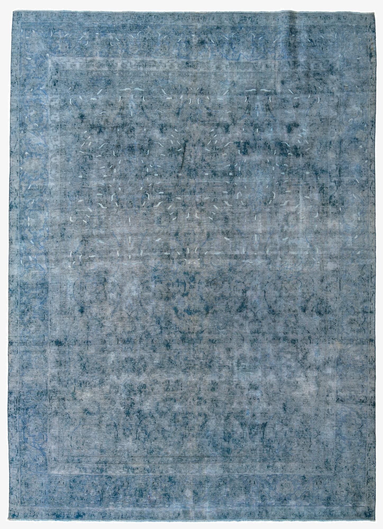  9' 2 x 12' 9  Hand Knotted Ultra Vintage Persian Wool Rug