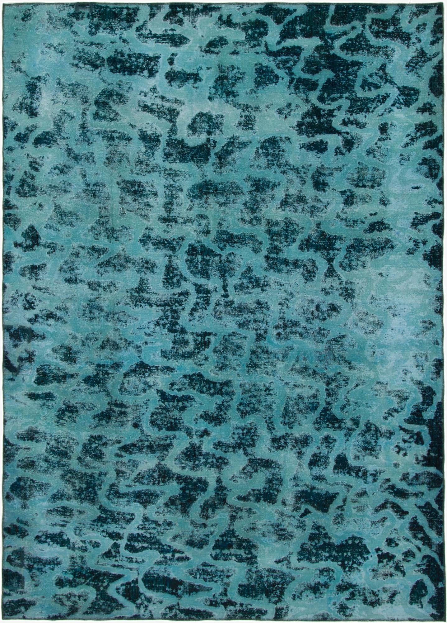  8' 1 x 11' 5  Hand Knotted Ultra Vintage Persian Wool Rug