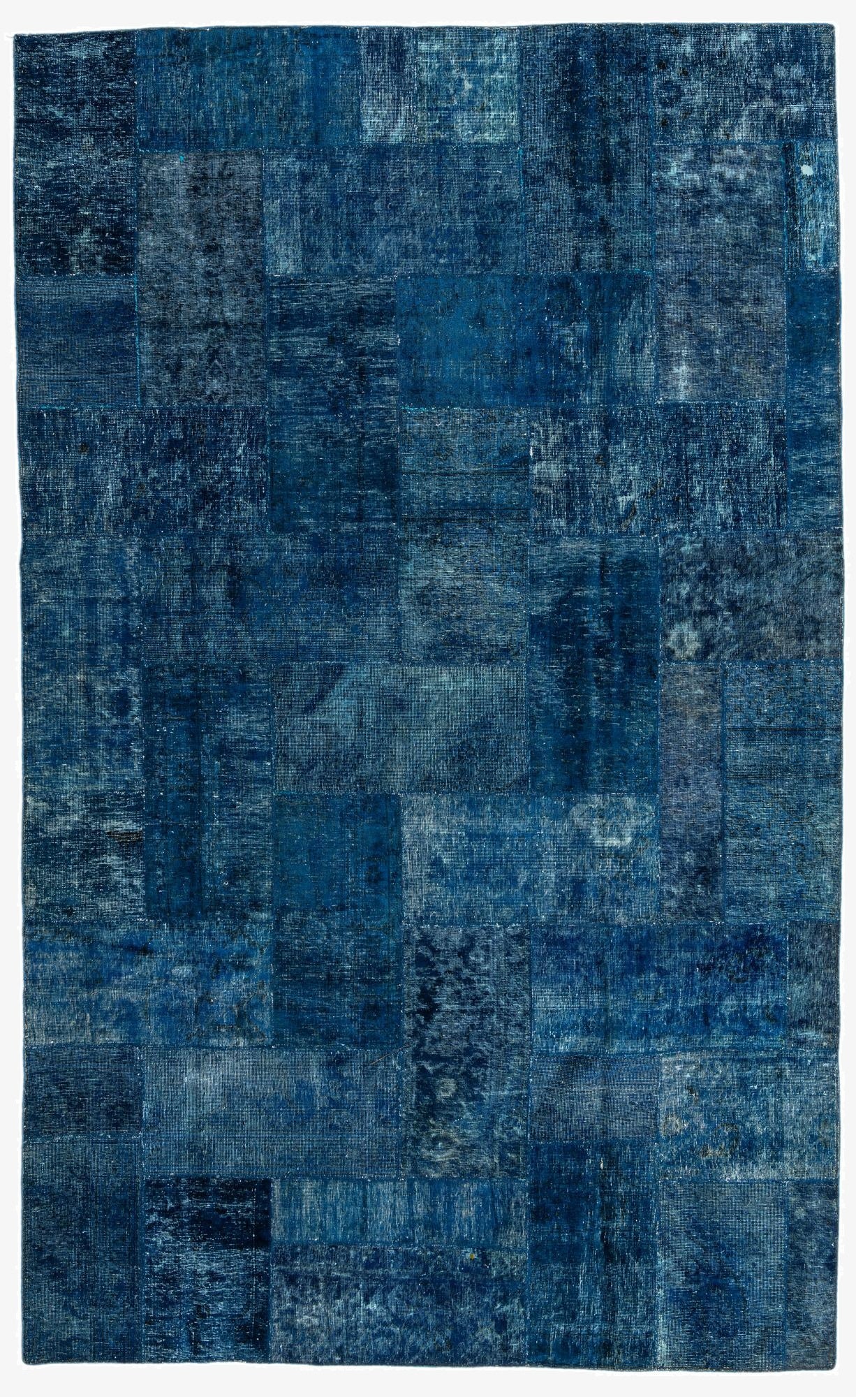  7' 3 x 12'  Hand Knotted Ultra Vintage Persian Wool Rug