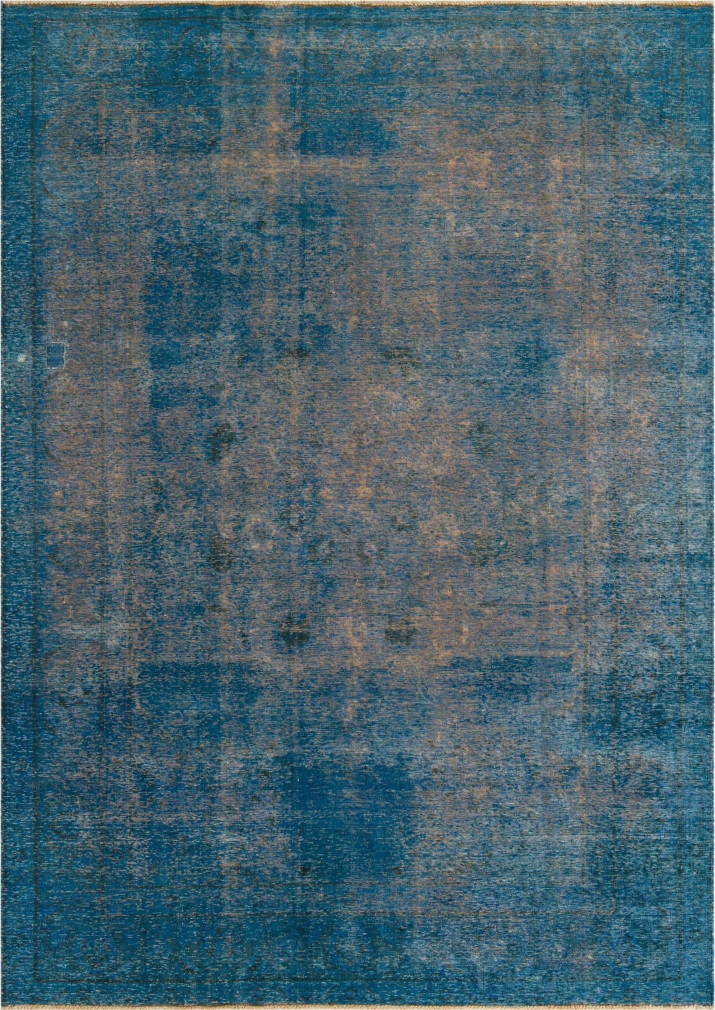  8' x 11' 4  Hand Knotted Ultra Vintage Persian Wool Rug