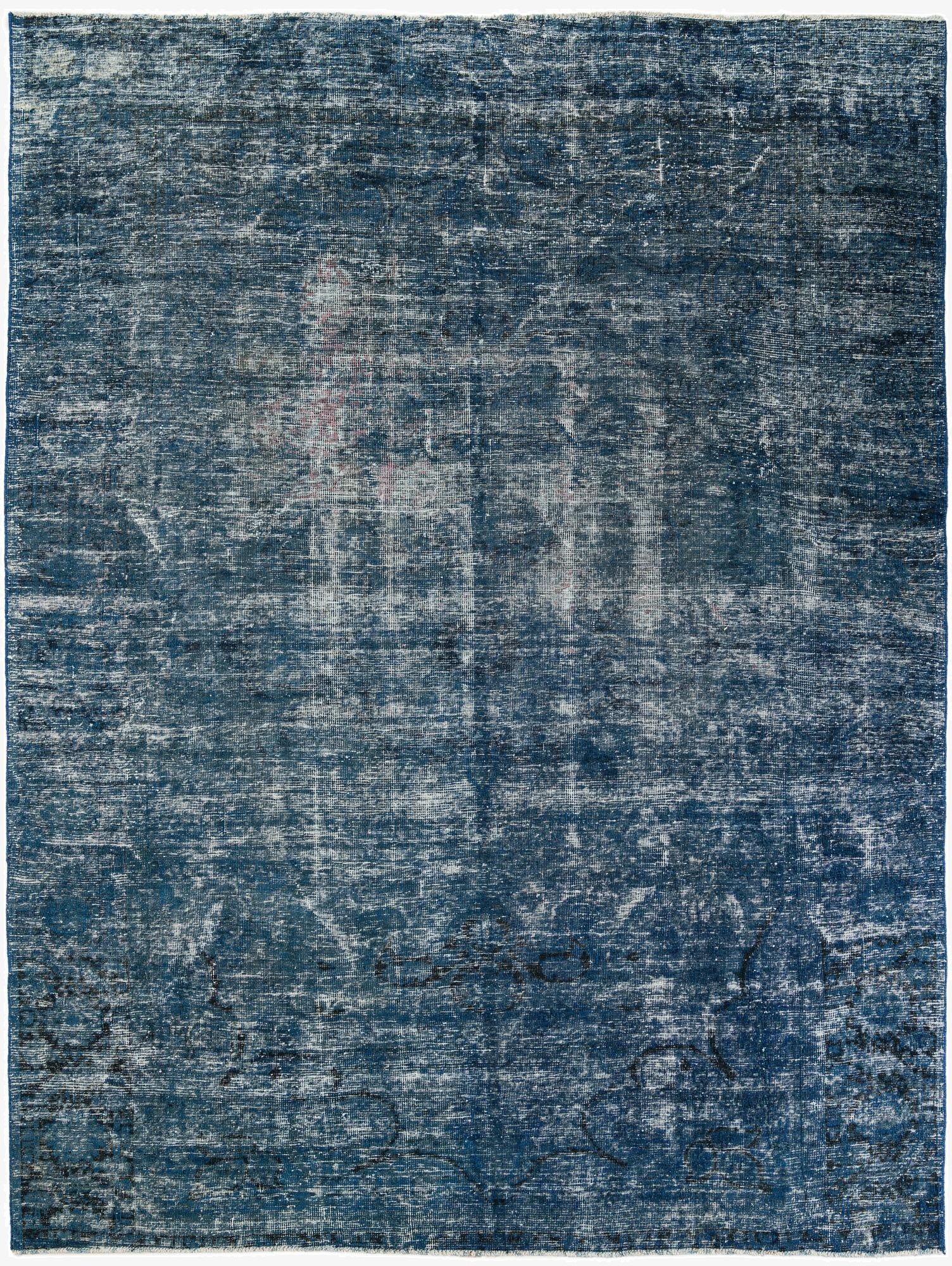  8' 5 x 11' 2  Hand Knotted Ultra Vintage Persian Wool Rug