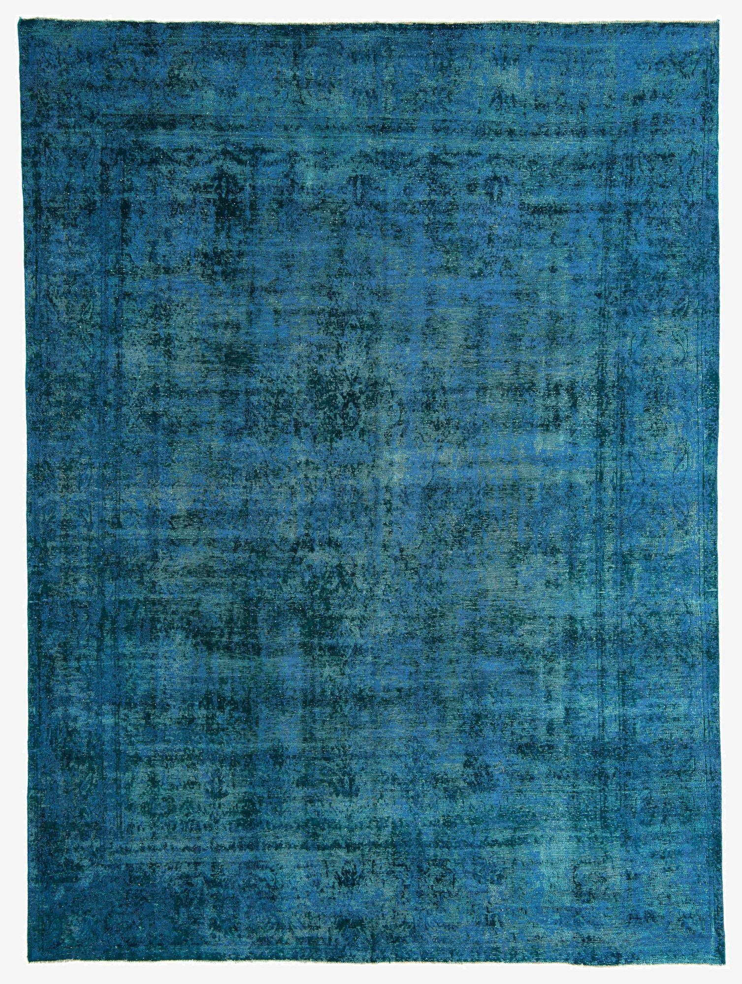  9' 2 x 12' 5  Hand Knotted Ultra Vintage Persian Wool Rug