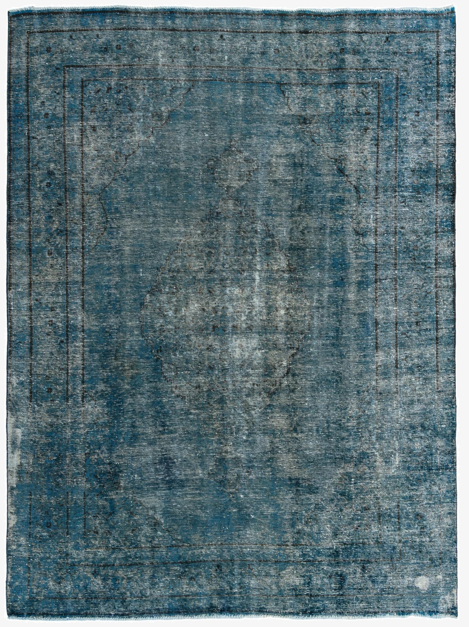  8' 2 x 11'  Hand Knotted Ultra Vintage Persian Wool Rug