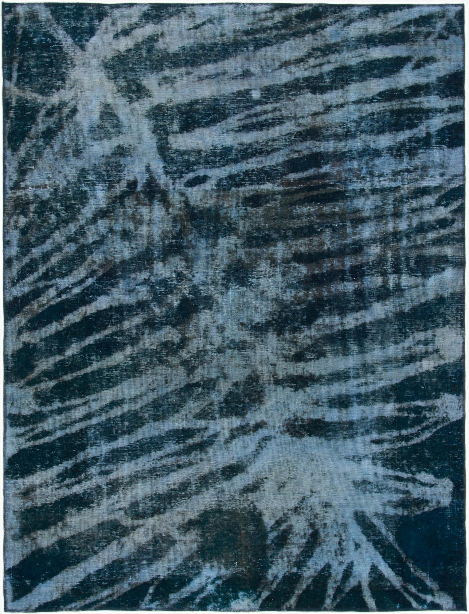  6' 5 x 8' 4  Hand Knotted Ultra Vintage Persian Wool Rug