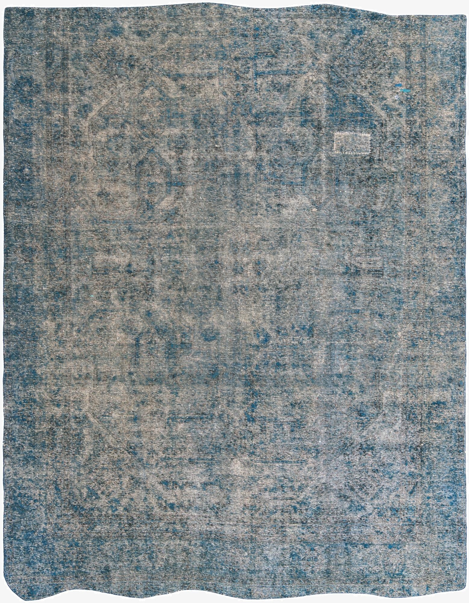  9' 2 x 11' 9  Hand Knotted Ultra Vintage Persian Wool Rug