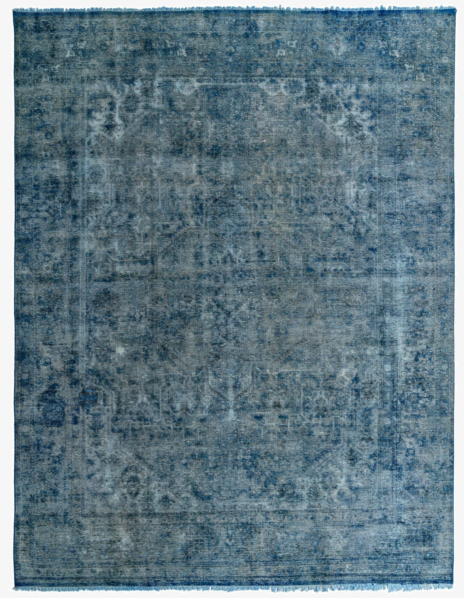  9' 5 x 12' 4  Hand Knotted Ultra Vintage Persian Wool Rug