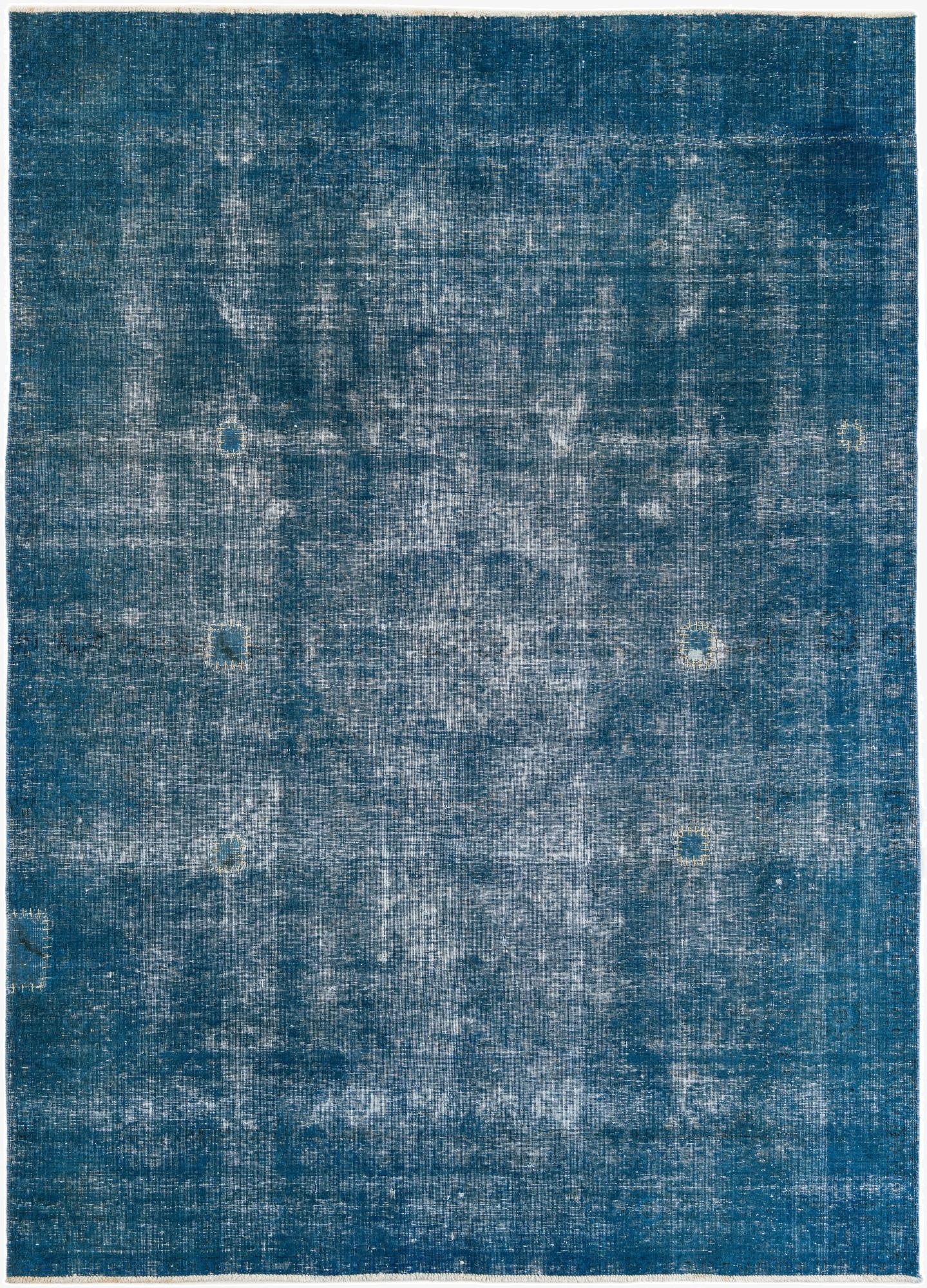  6' 5 x 9' 2  Hand Knotted Ultra Vintage Persian Wool Rug