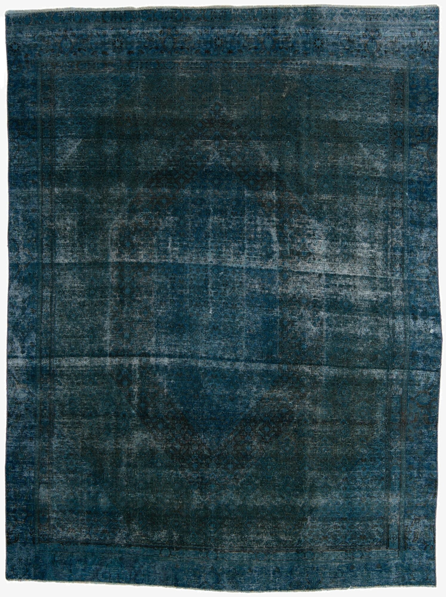  8' 4 x 11' 1  Hand Knotted Ultra Vintage Persian Wool Rug