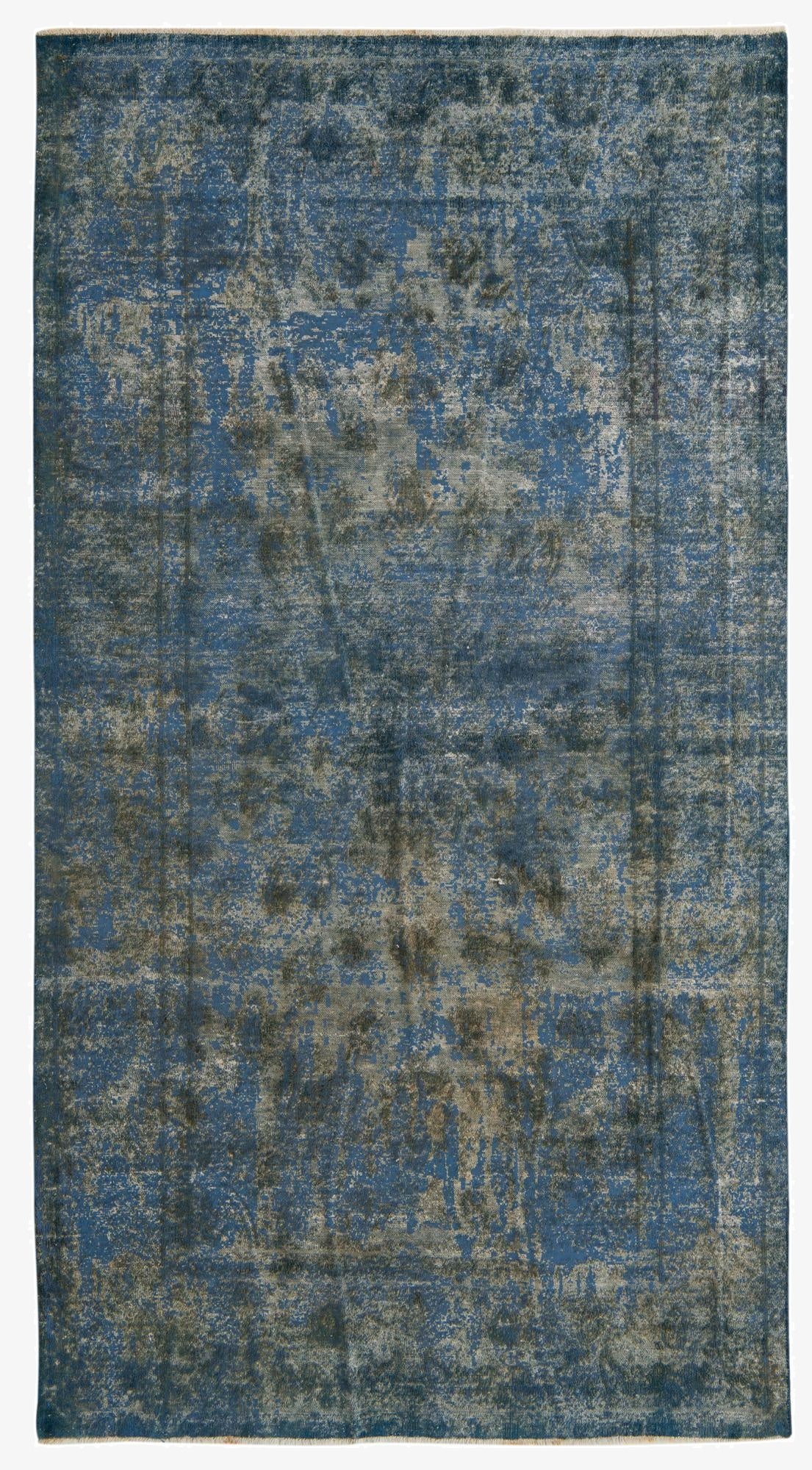  4' 9 x 8' 10  Hand Knotted Ultra Vintage Persian Wool Rug