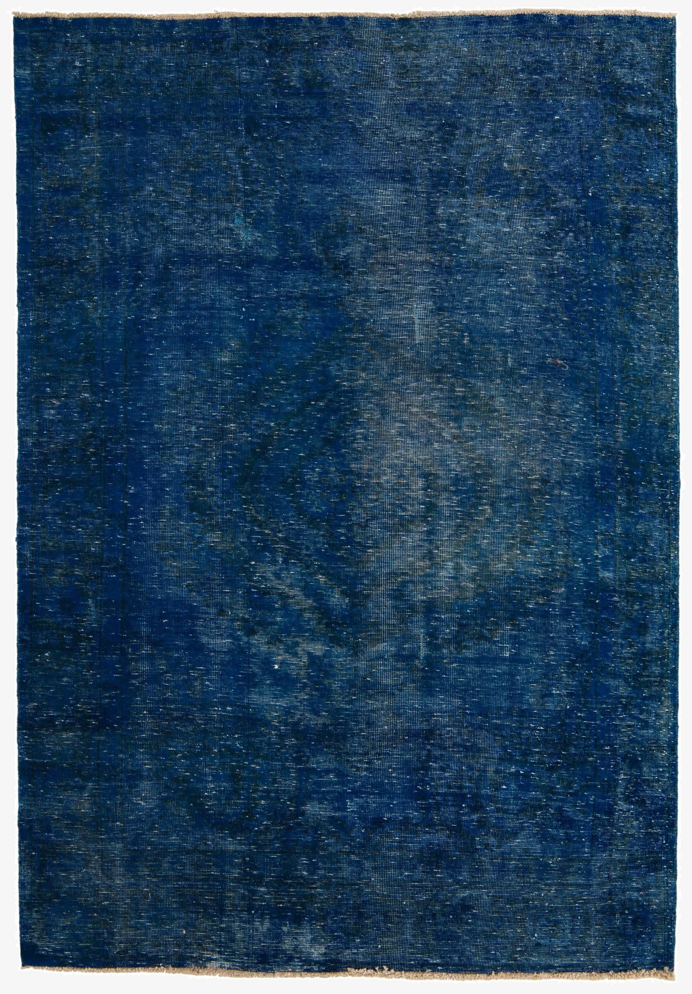  6' 3 x 9' 2  Hand Knotted Ultra Vintage Persian Wool Rug